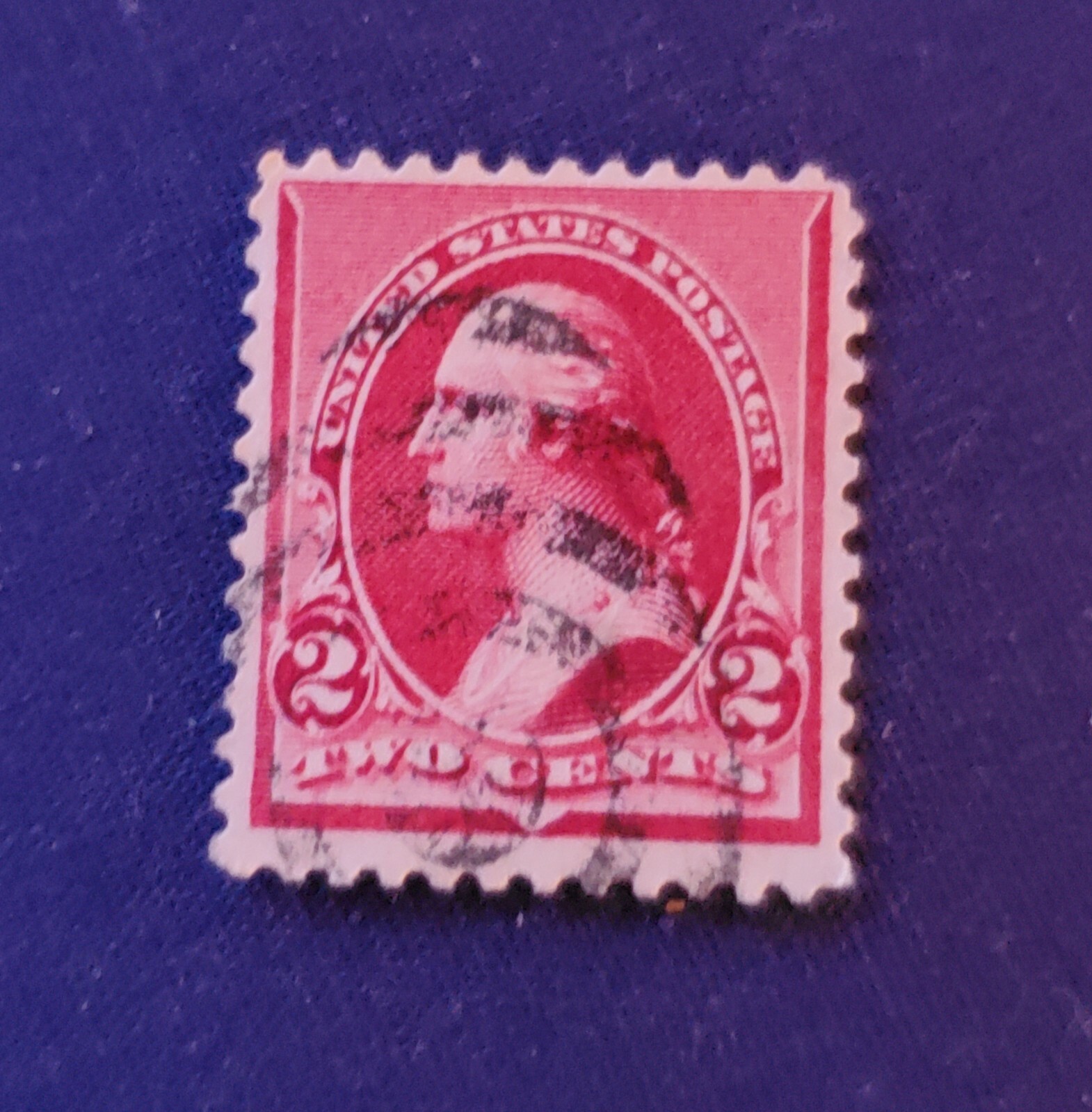 1890  george washington 2 cent stamp 1st issue
