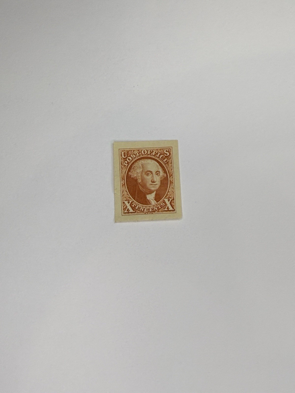 george washington X 10 cents stamp