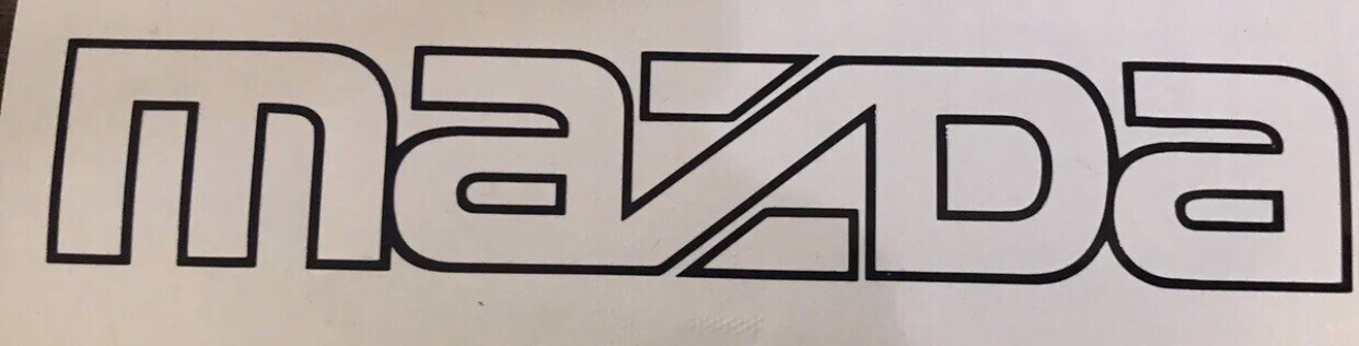 Mazda Miata 90-97 Front Bumper Sticker Quantity 1