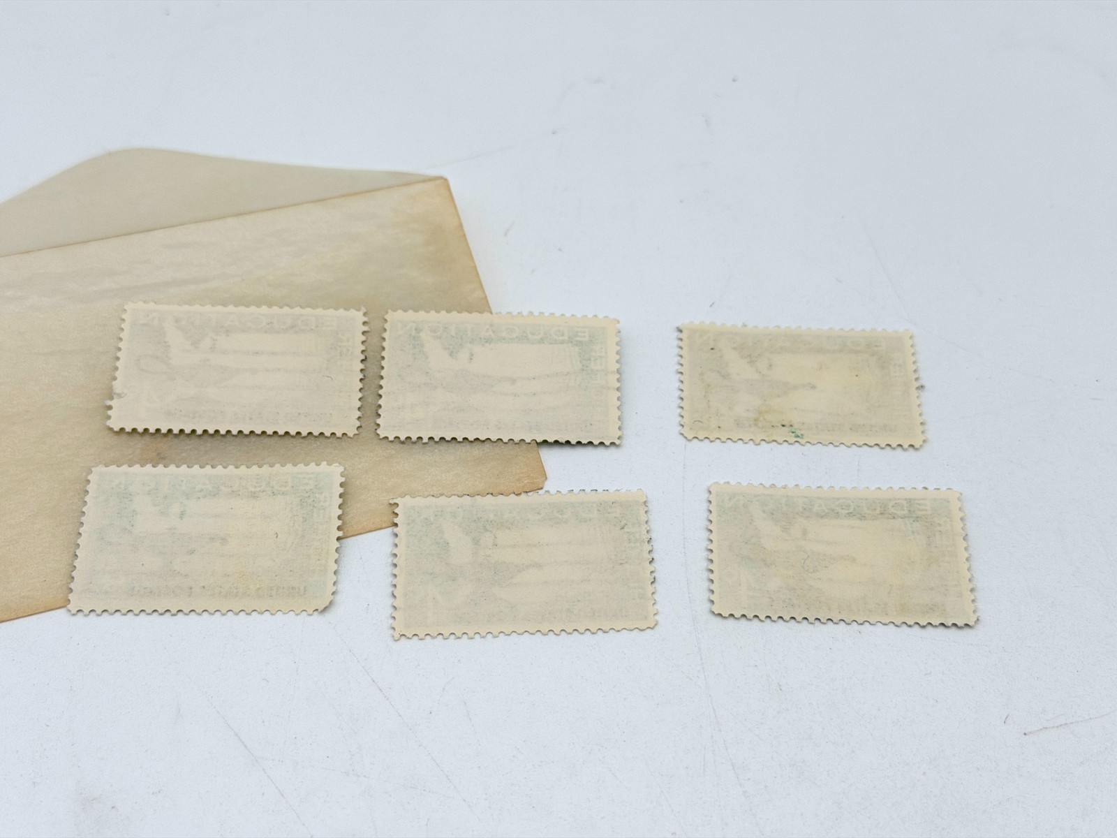 Vintage 1962 Higher Education 4¢ Stamps QTY 6 #2989 USED
