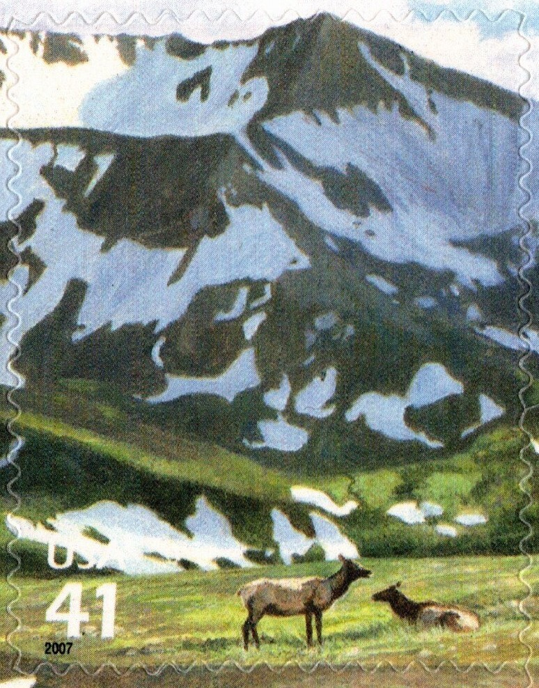 USA 2007 ALPINE TUNDRA 10 STAMP SHEET 9th IN S SERIES SCOTT 4198 MNH