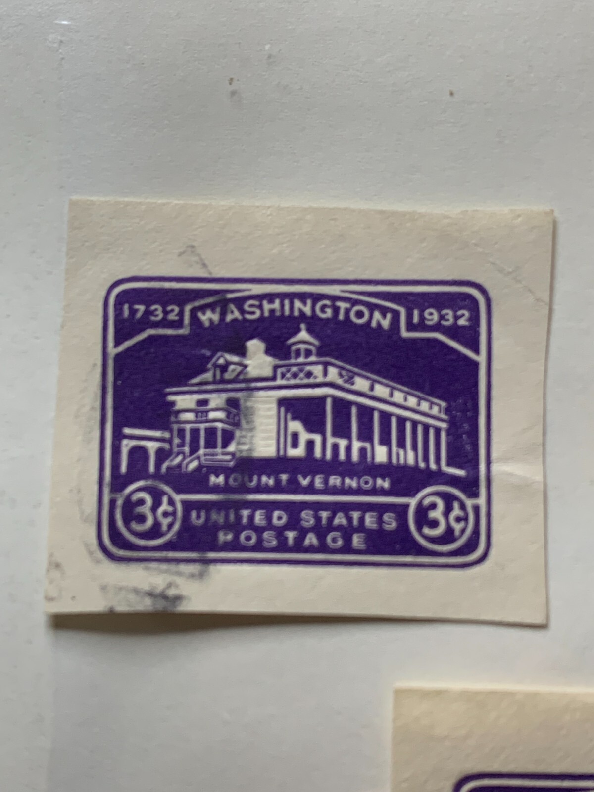 1932 U.S. Stamped 3c Violet Sc#U526 Used (3 pcs)