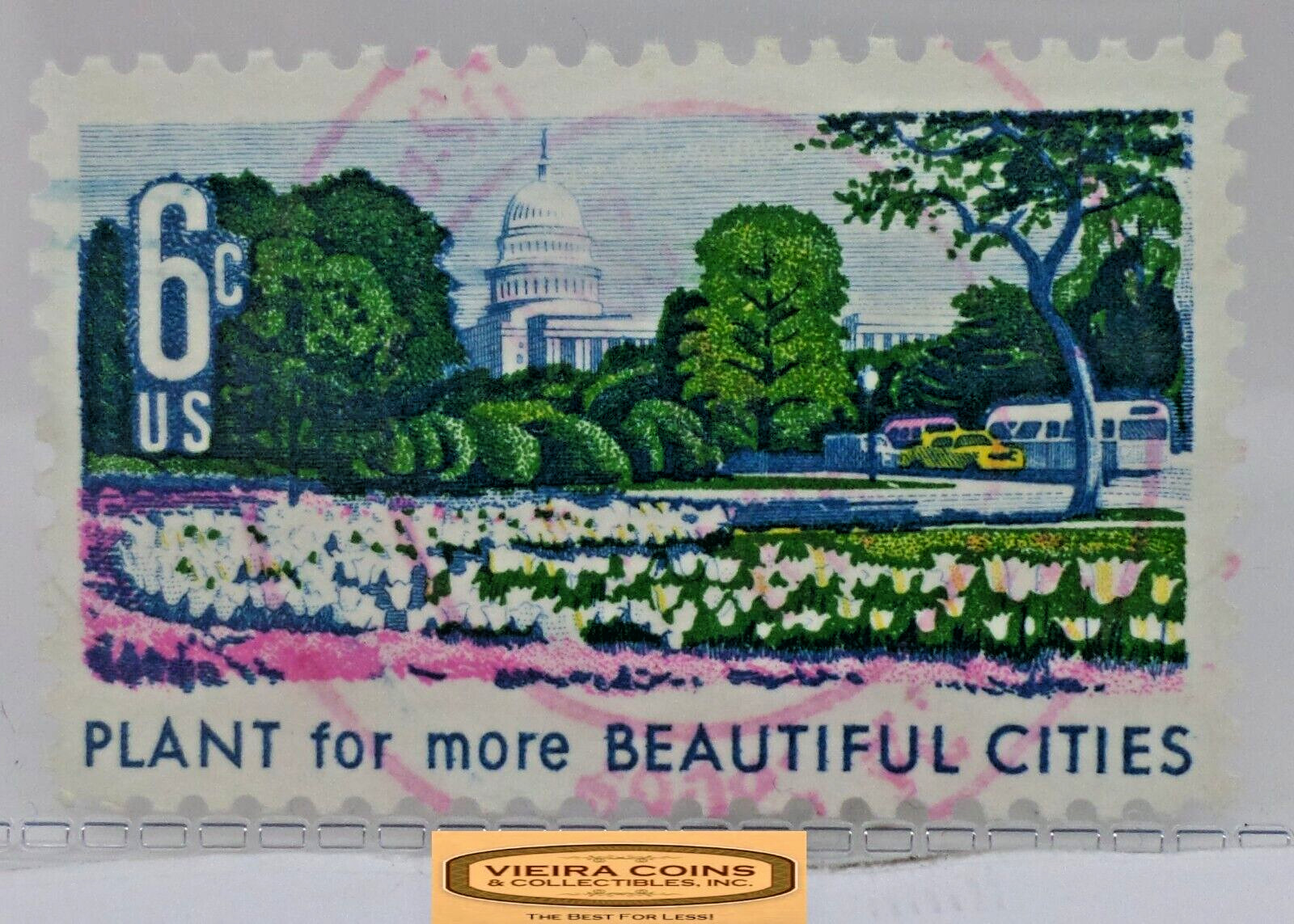 USA Plant for more Beautiful Cities 6 Cents Stamp – #S41523NQ