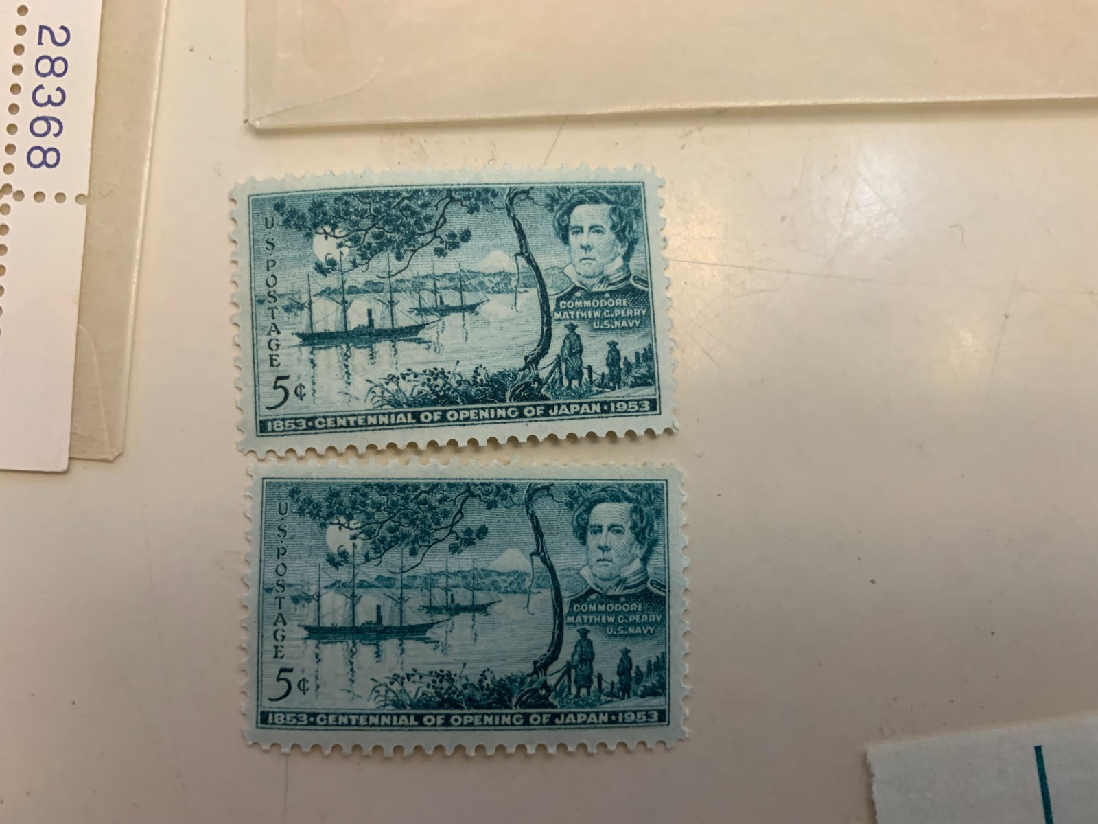 Lot of 10 different 5 Cent Unused Postage Stamps, 39 total