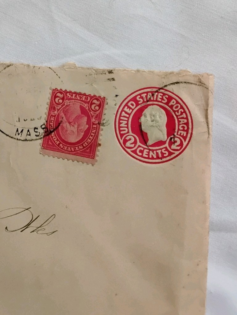 Vintage Correspondence Lot Late 1800’s Early 1900’s Postage Stamps