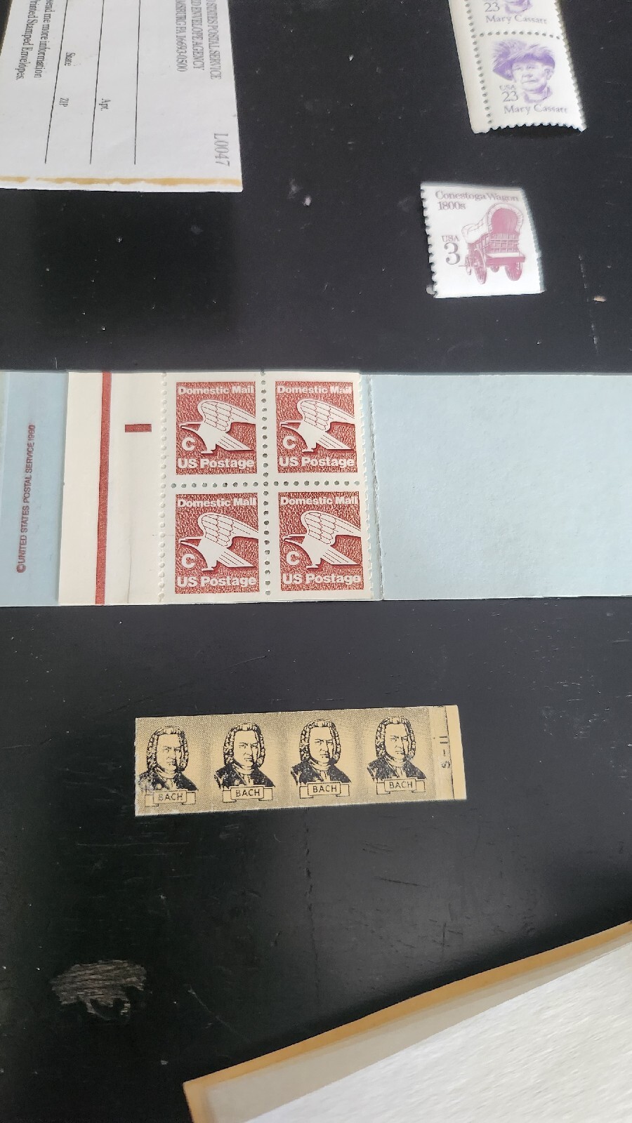 Us Postage Stamp Lot Some New and Used Some Not For Postage ( See Photos)