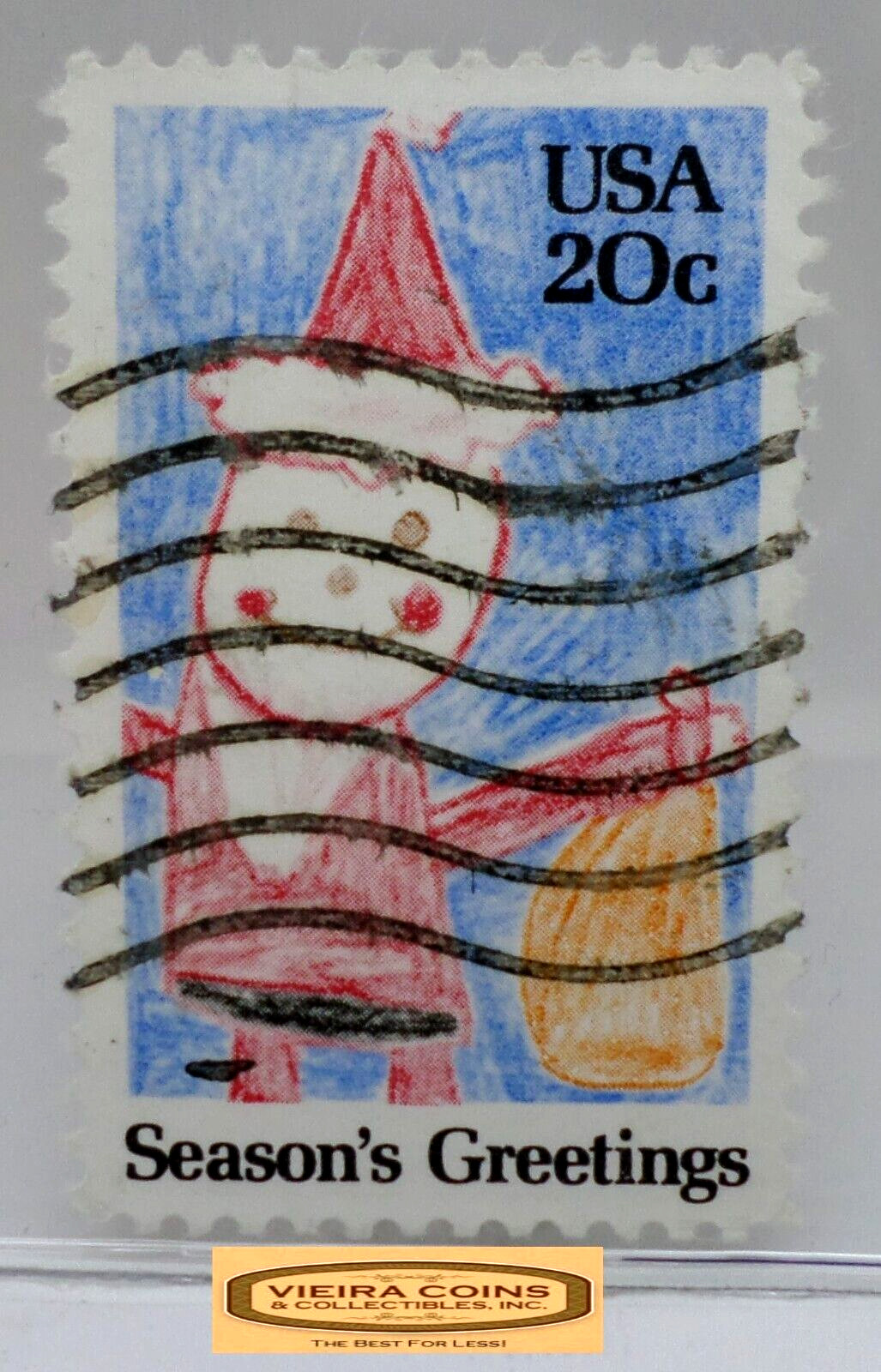 USA Season’s Greetings 20 Cents Stamp – #S41477NQ