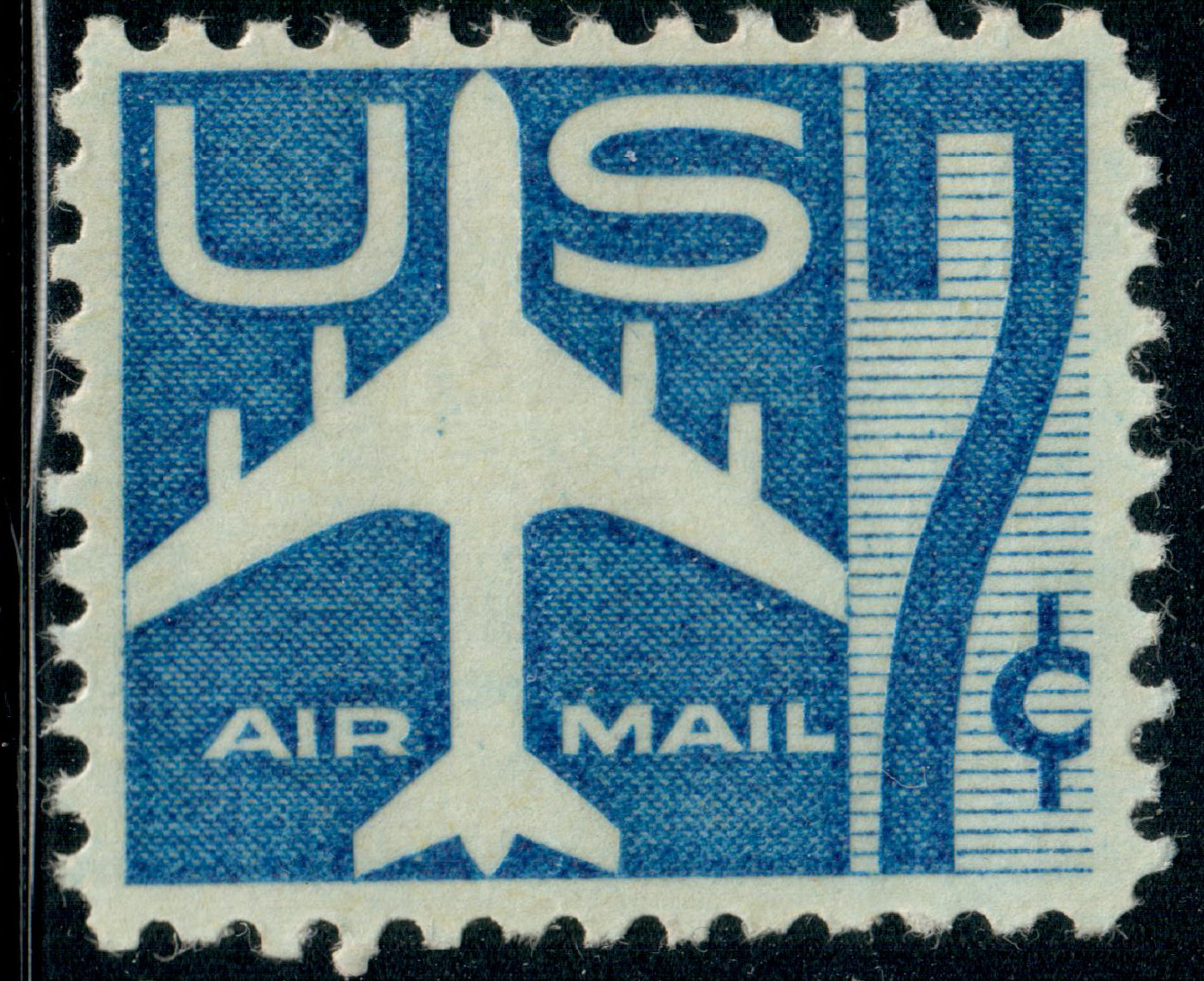 USA – 1958 – Airmail – Jet Airliner – 7¢ – #3322