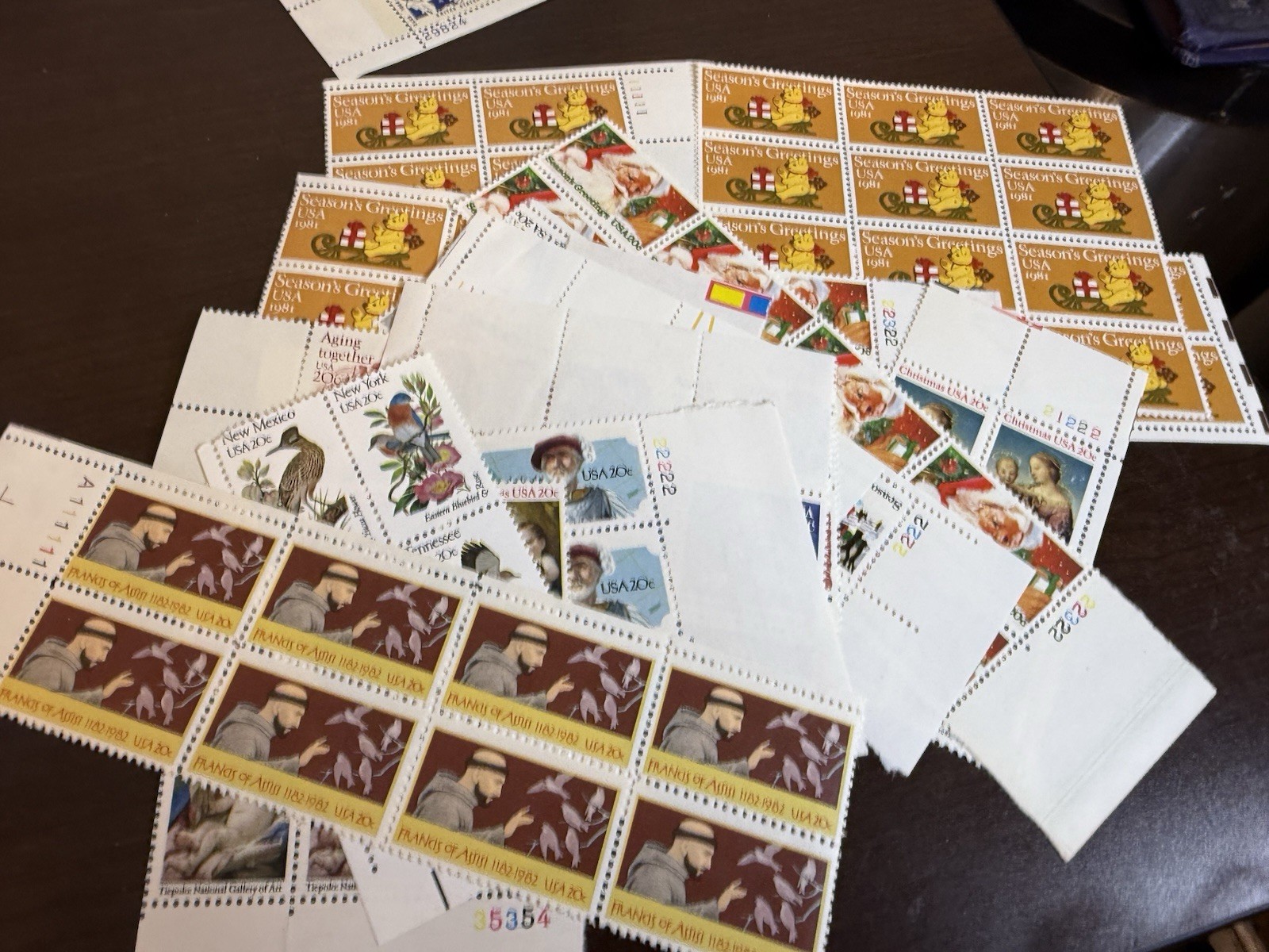 $203 Face Value UNUSED US POSTAGE STAMPS – Mint Never Hinged – Great Deal!