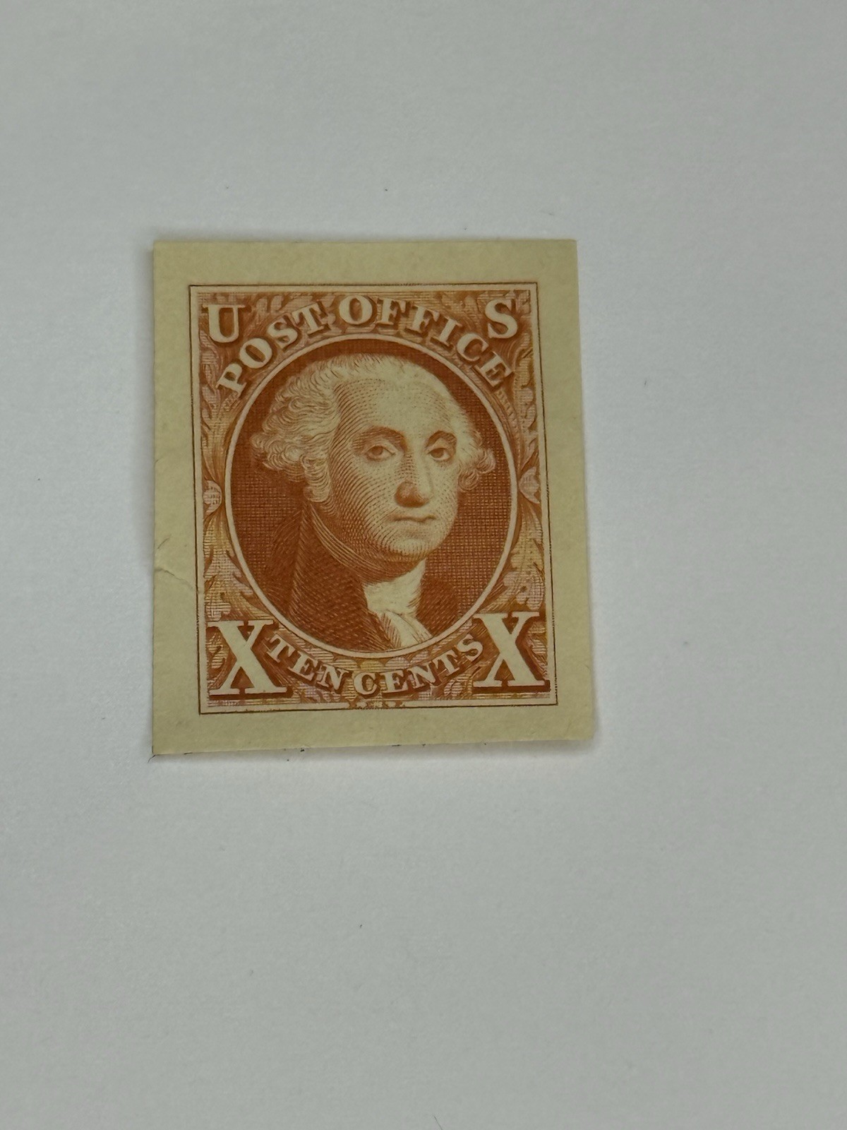 george washington X 10 cents stamp
