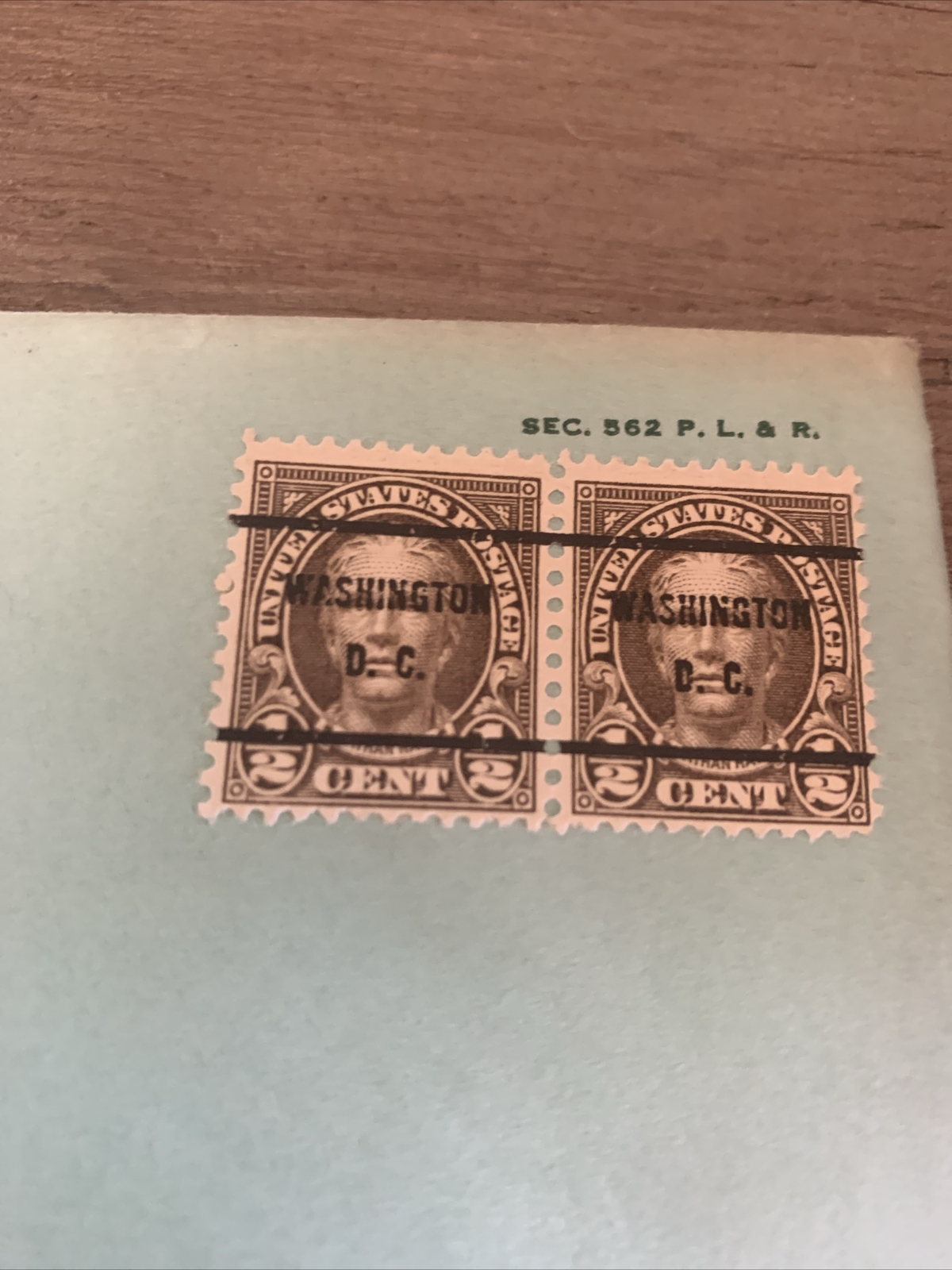 RARE! 2 US 1/2 Cent Nathan Hale Stamps With 1937 Letter Included!