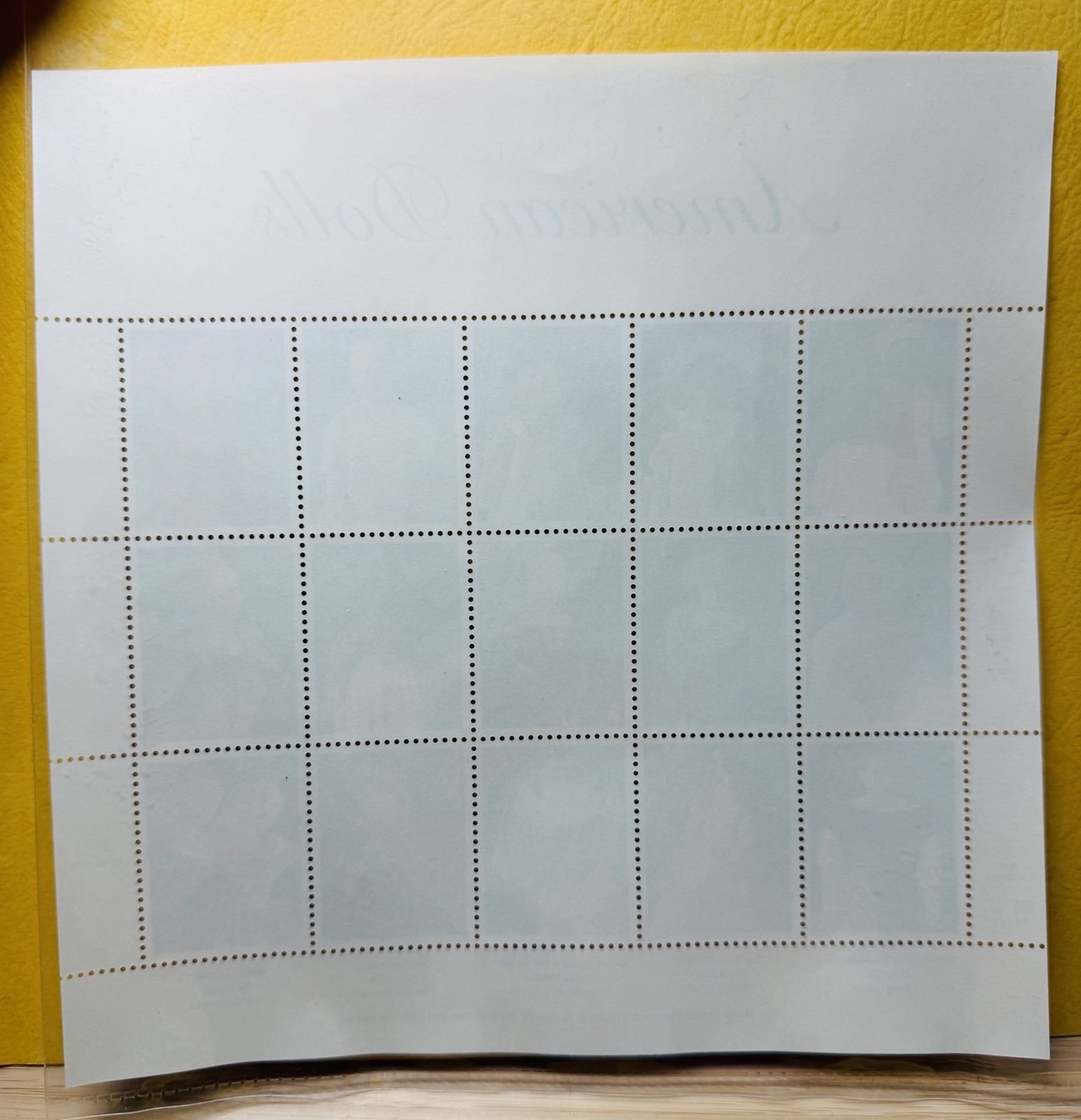 USPS Classic American Dolls 32¢ Stamp Sheets Lot Of 3 Mint MNH Scott 3151