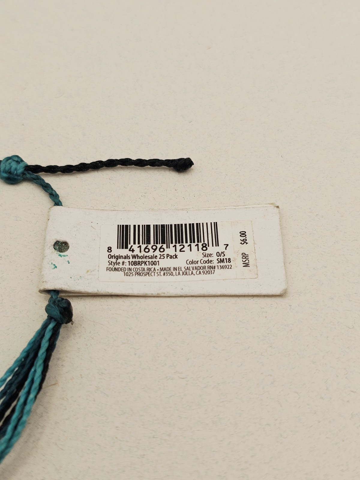 Pura Vida ” – Originals Green Colored Corded Surfer Beach Bracelet ⛱️ New