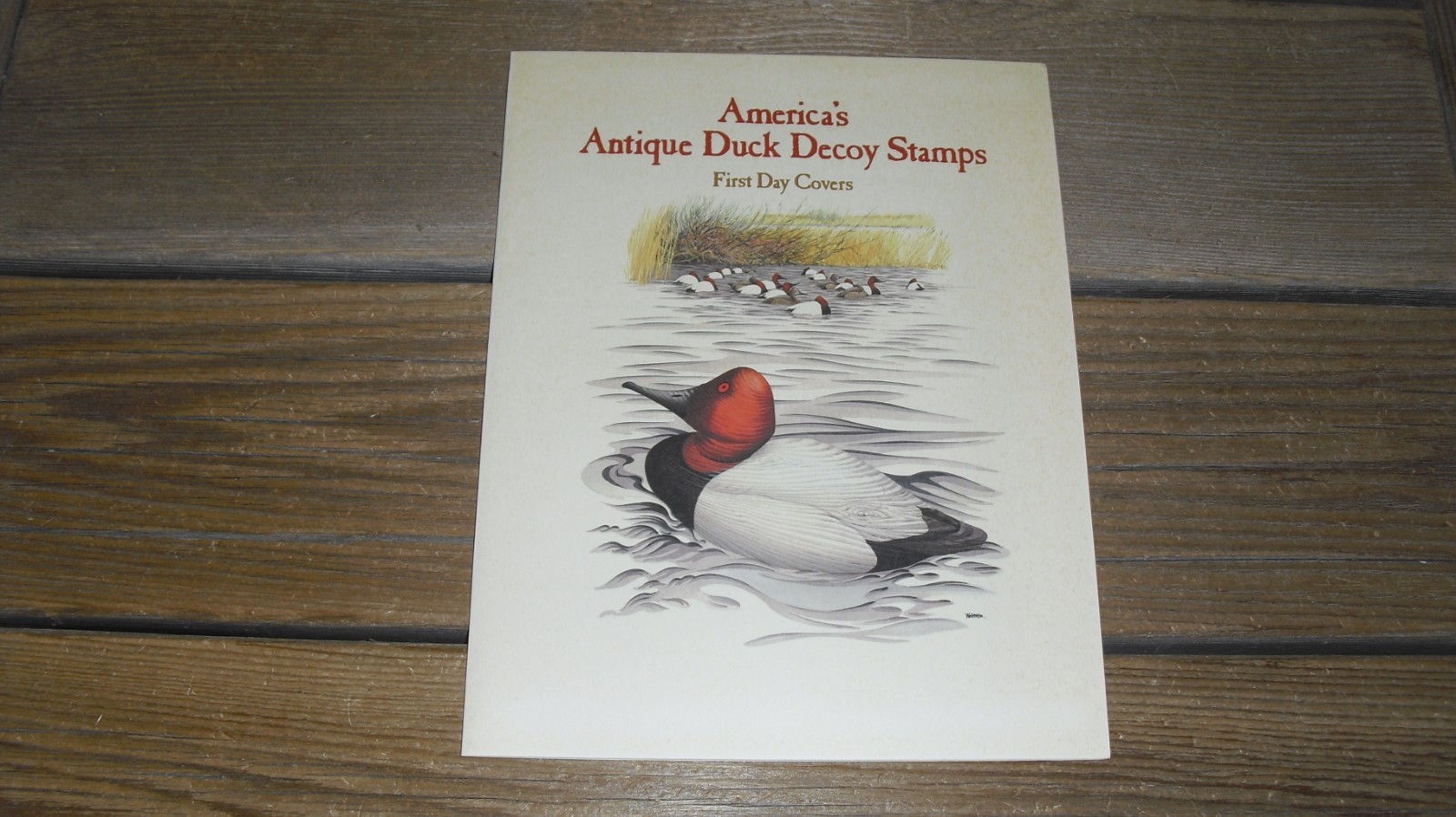 Vintage 1985 America’s Antique Duck Decoy Stamps First Day Covers (4) – Mint