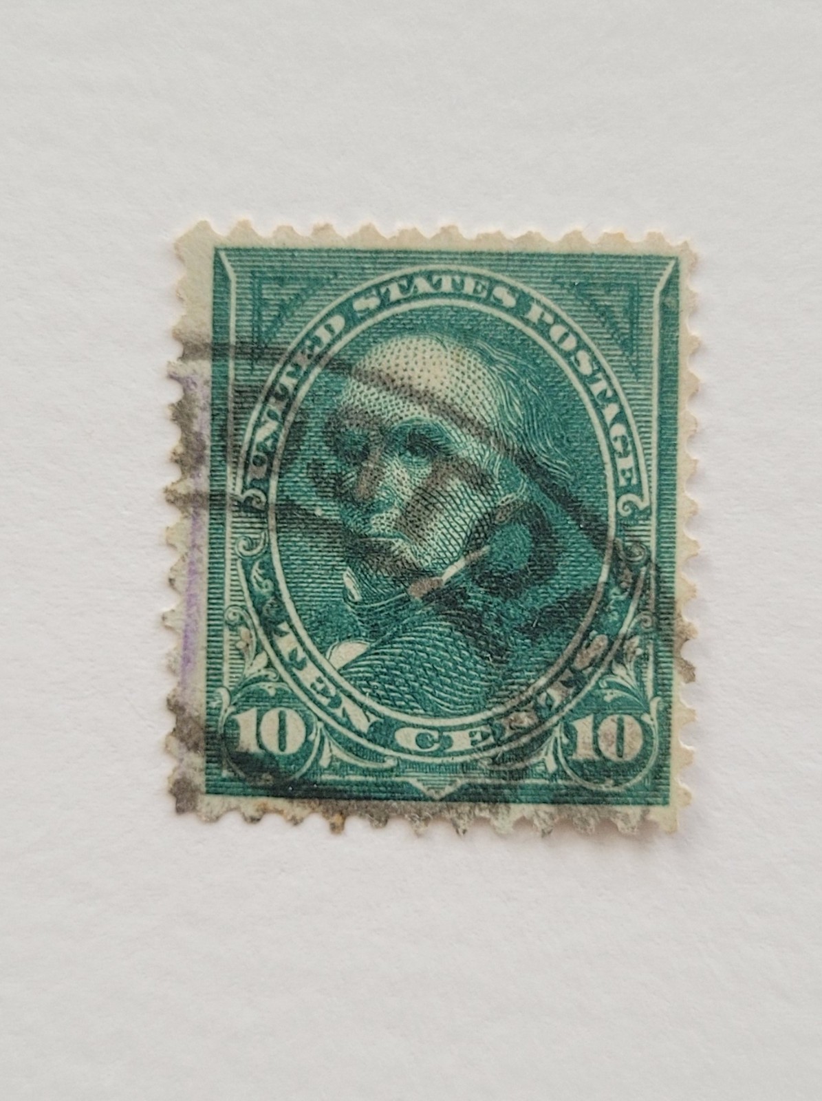 US Scott #225 #258 #259 Used 1890-94 Sherman 8c Webster 10c Clay 15c Bureau ABN