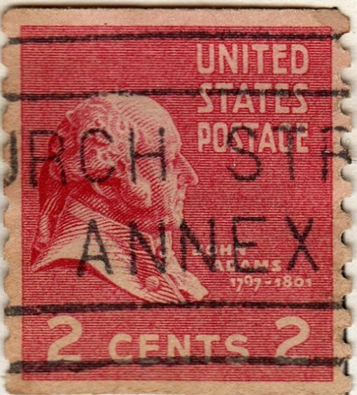 Presidential Series Issue from 1938 to 1954  (4 Stamps).