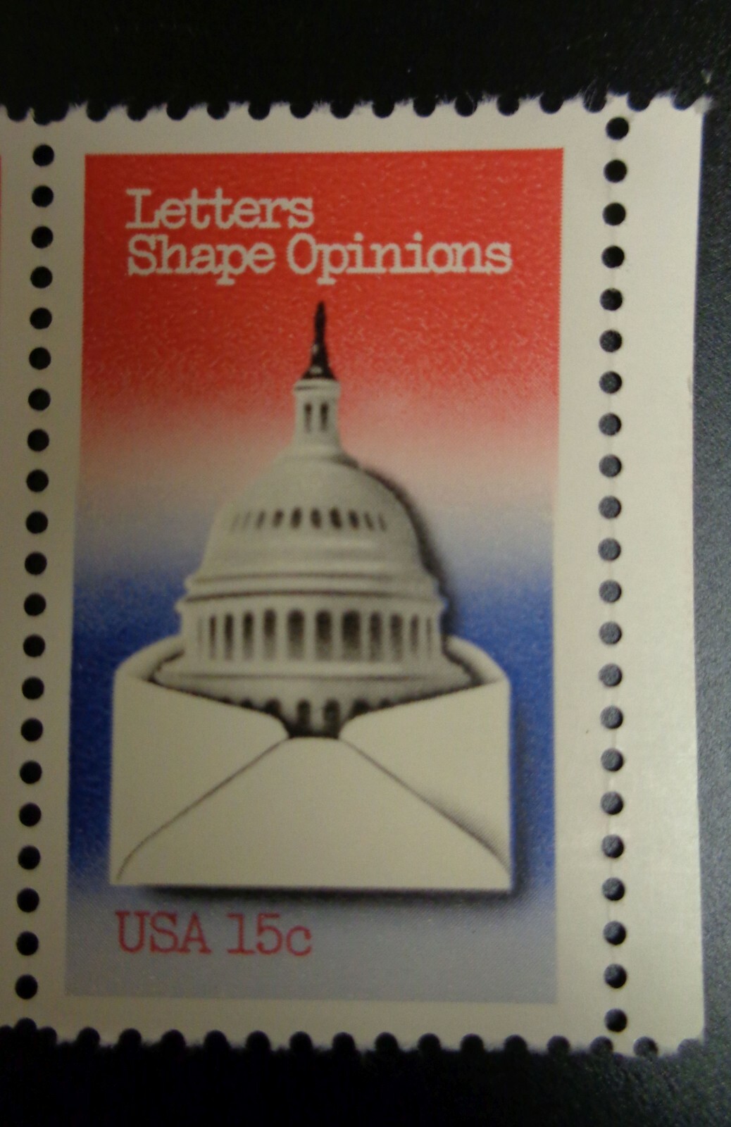 “Letter shape Opinions” US .15 cent vintage MINT OG postage stamp #1809 X 50