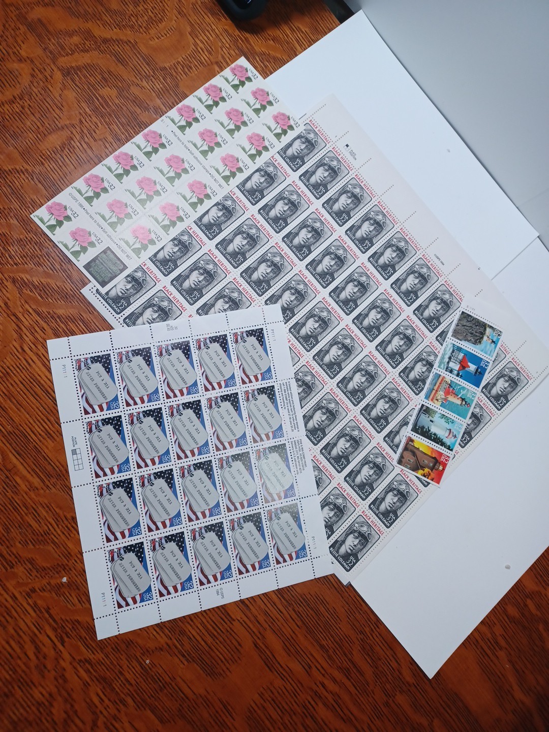 (95) 32 Cent Assorted Postage Stamps JBL1