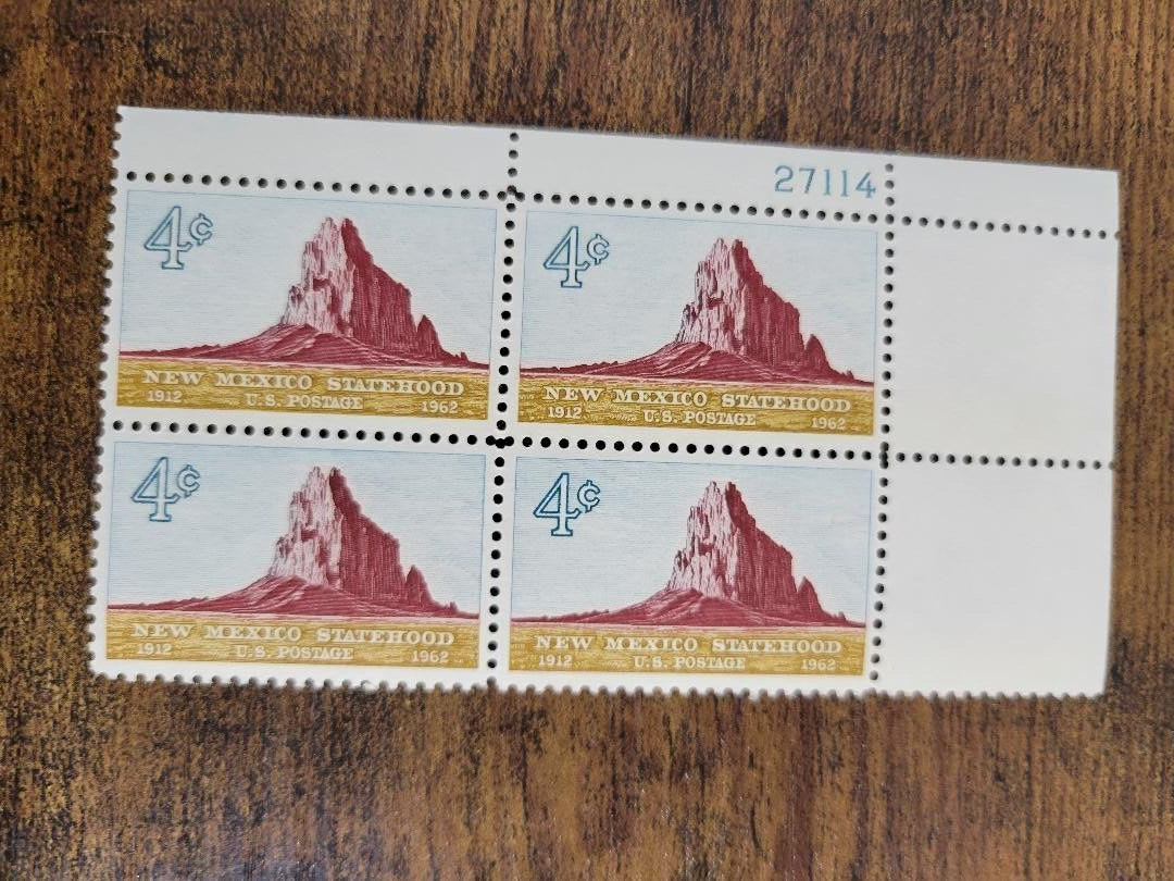 USPS New Mexico Statehood 1912-1962 4 Cent Stamps
