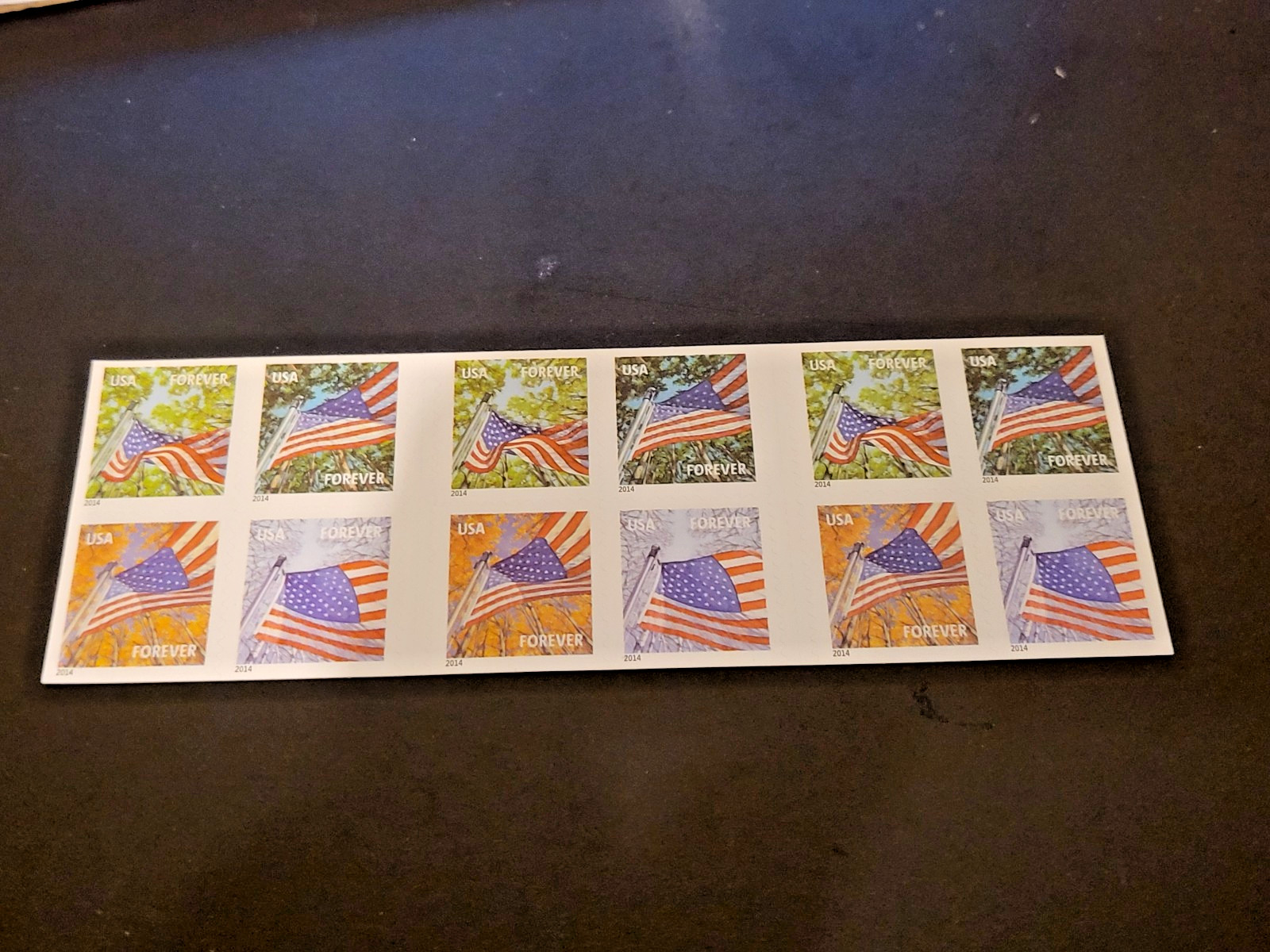 USPS 1st Class FOREVER Stamps – A Flag for All Seasons (20 stamps) COLLECTIBLE