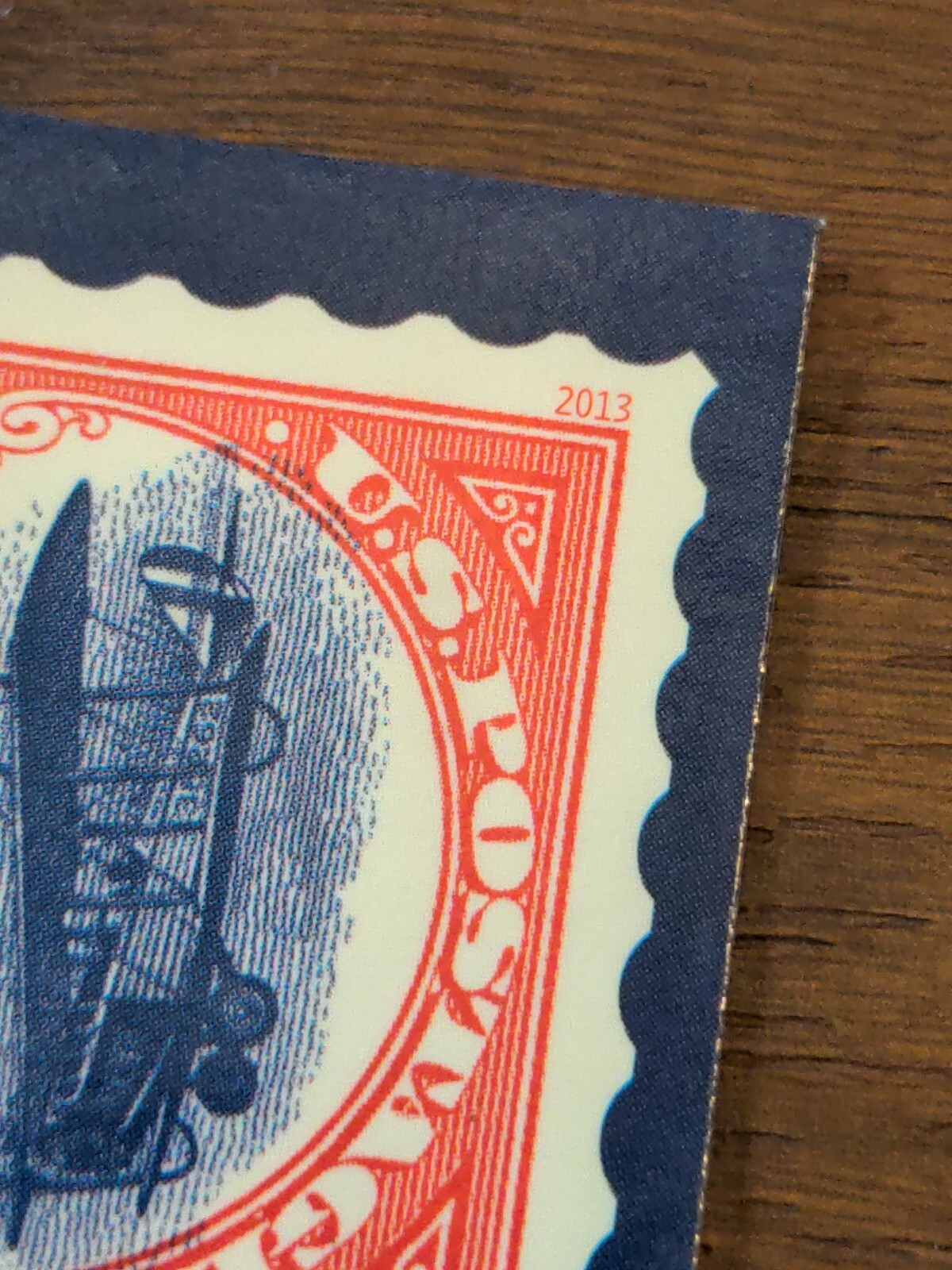 USPS Inverted Jenny Plane $2 MAGNET STAMP 2013