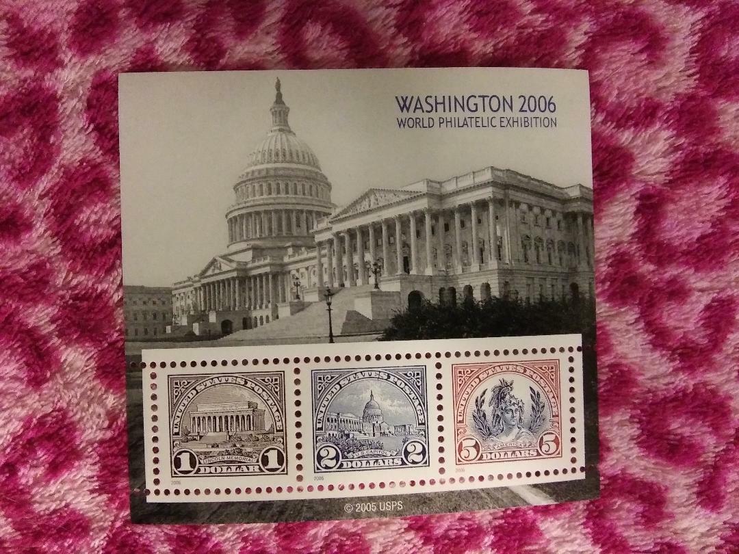 4075 $8.00 Washington 2006 Souvenir sheet