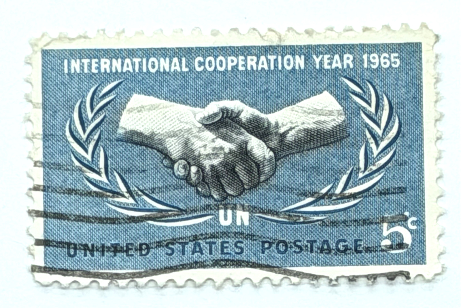 1965: 5 Cents, International Cooperation Year, Scott #1266 – Vintage USA Stamp
