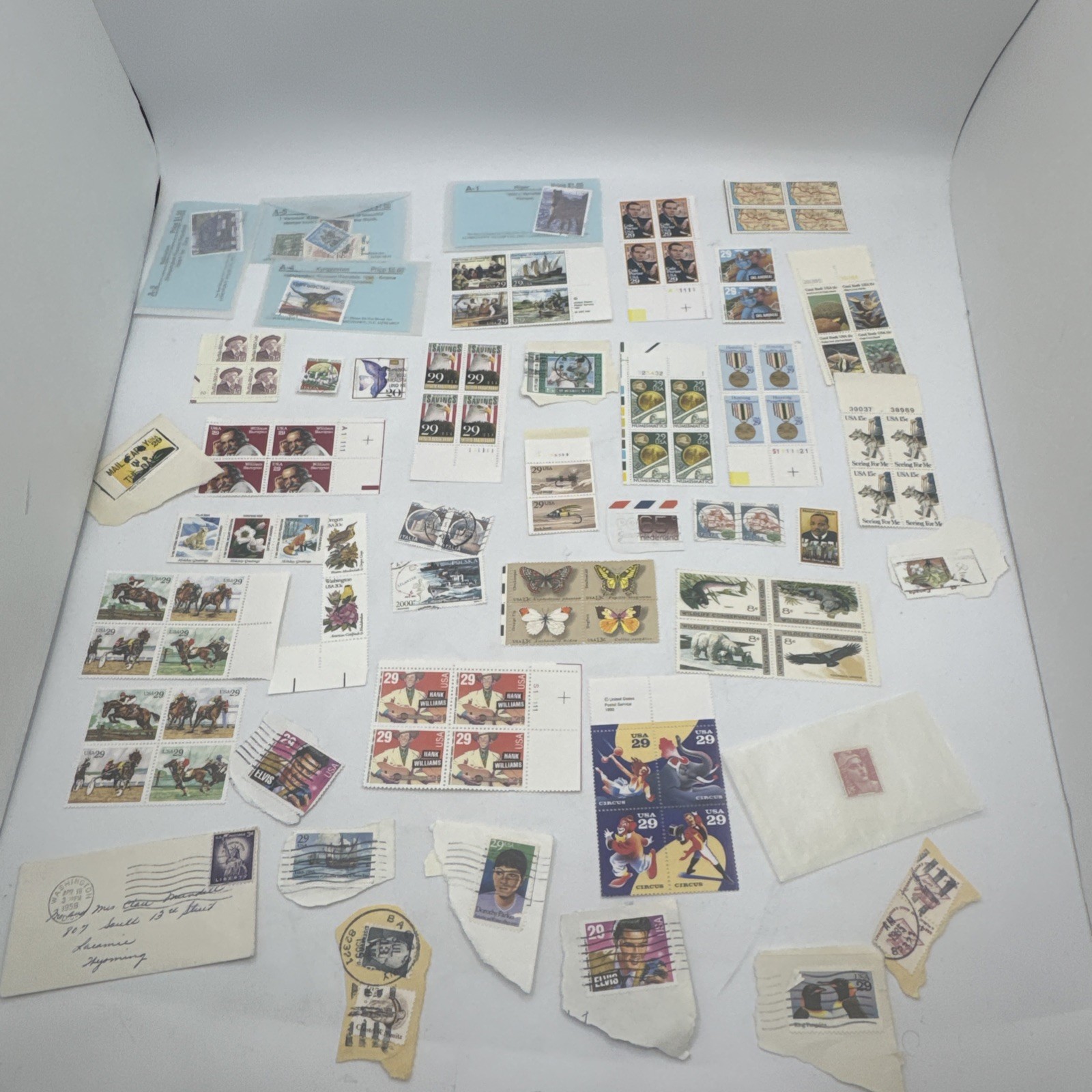 Mixed Lot of US & International Stamps & Sheets – Collection Mix Used & Unused