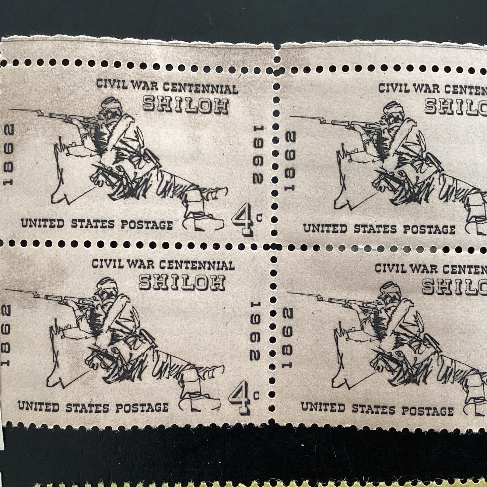 stamp lot of 10 blocks – 1962 -1967