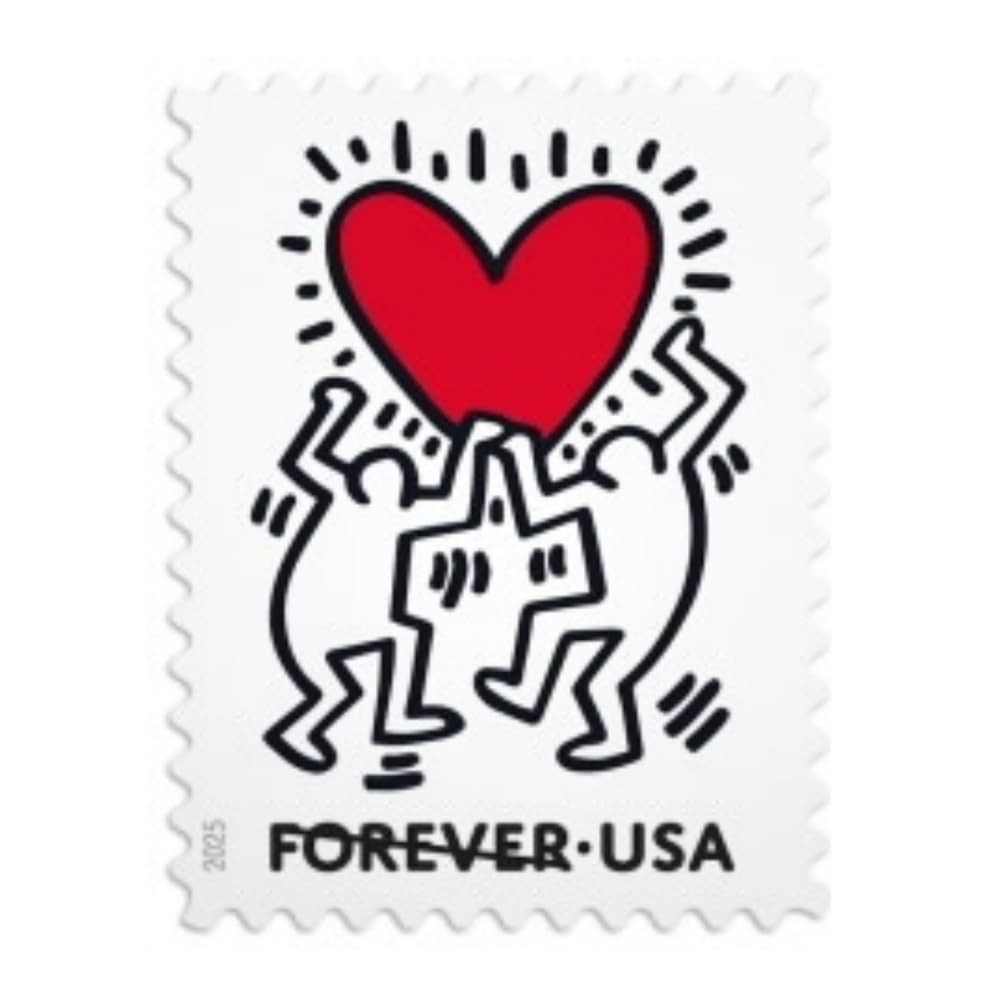 United States Postal Service Love 2025 Postage Stamps (Sheet of 20) 20