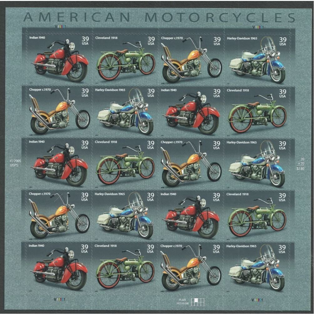 2005 American Motorcycles – Scott #4085-88