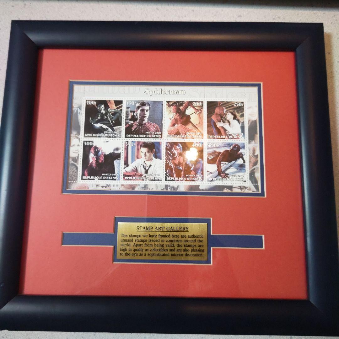 Spider-Man stamp art gallery