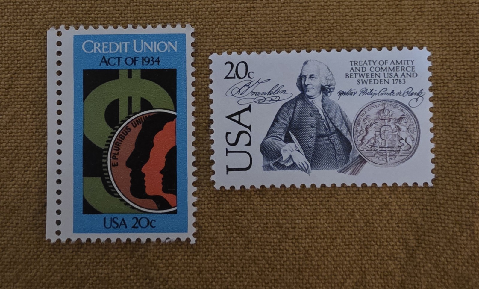 USPS Lot Of 20 Cent Stamps Never Used