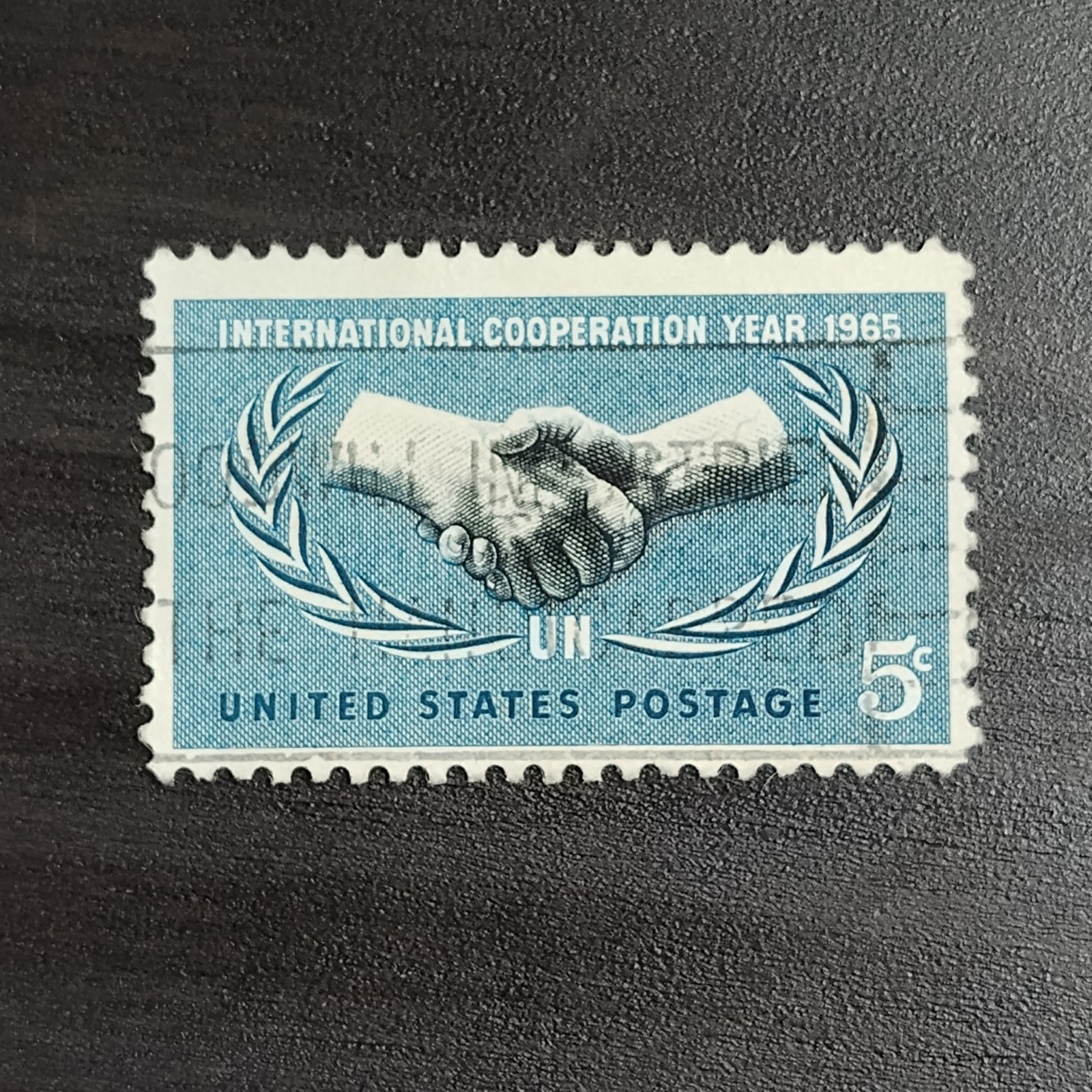 1965: 5 Cents, International Cooperation Year, Scott #1266 – Vintage USA Stamp