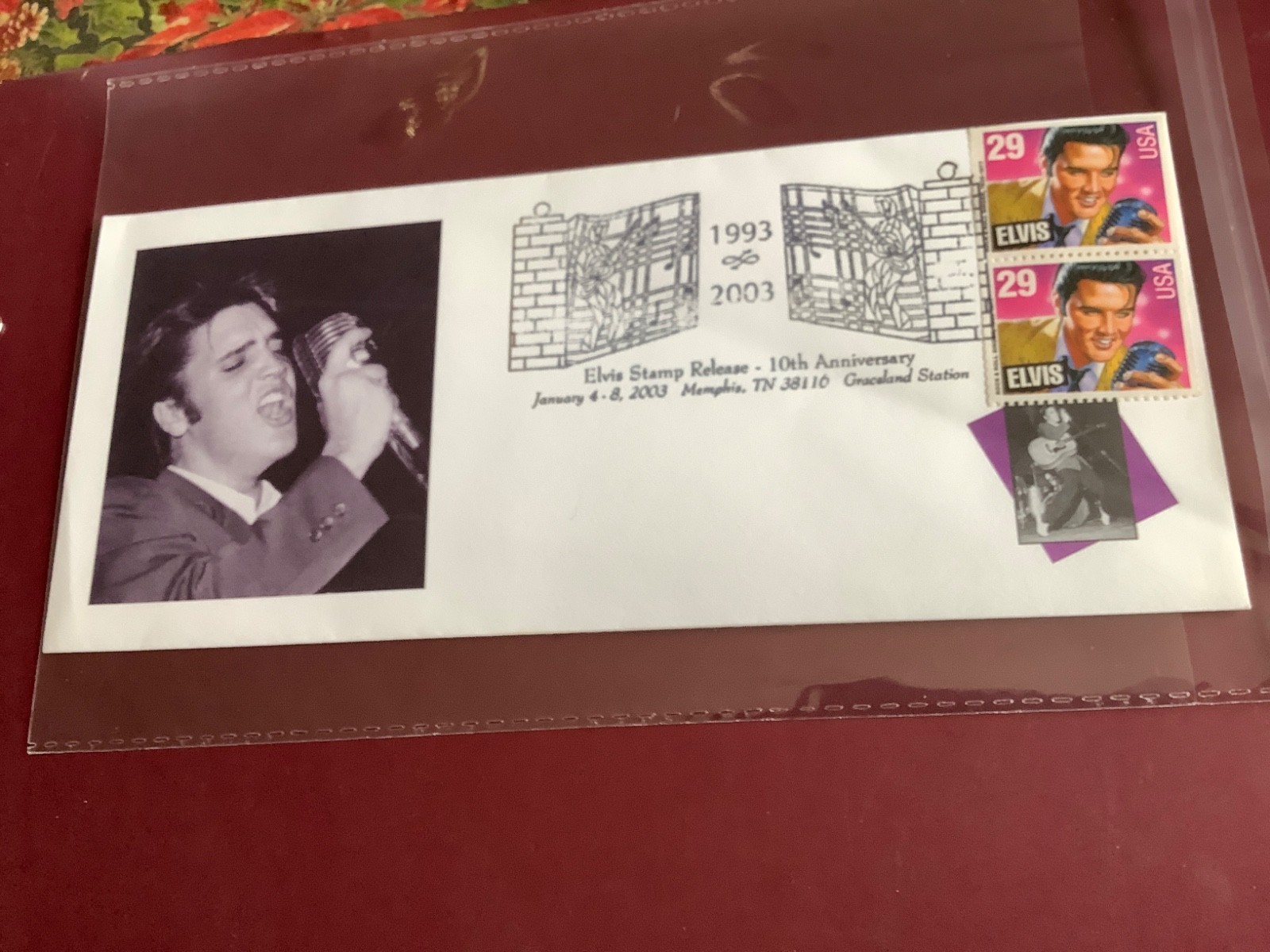 2003- USA- Elvis Stamp Release 10th Anniversary – Graceland station
