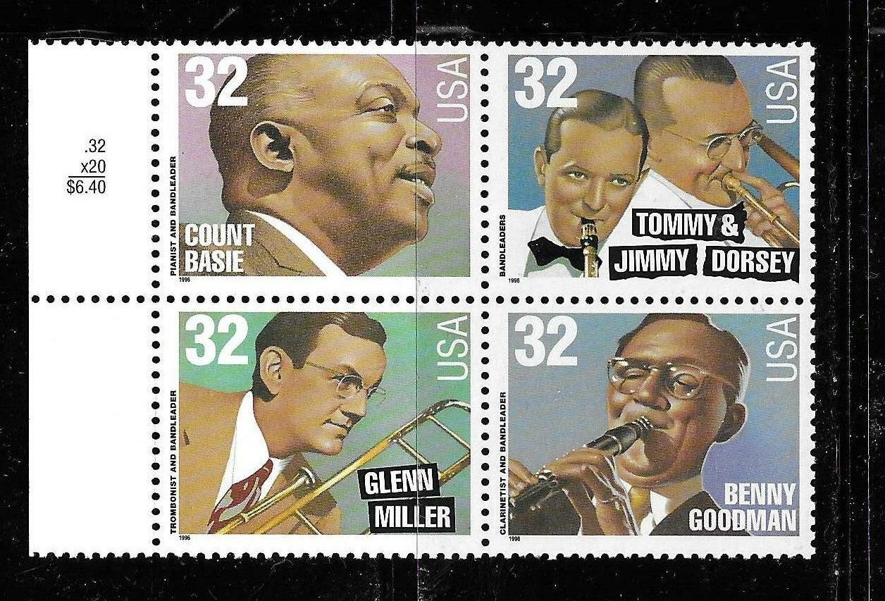 USA SC# 3099a Big Band Leaders . MNH