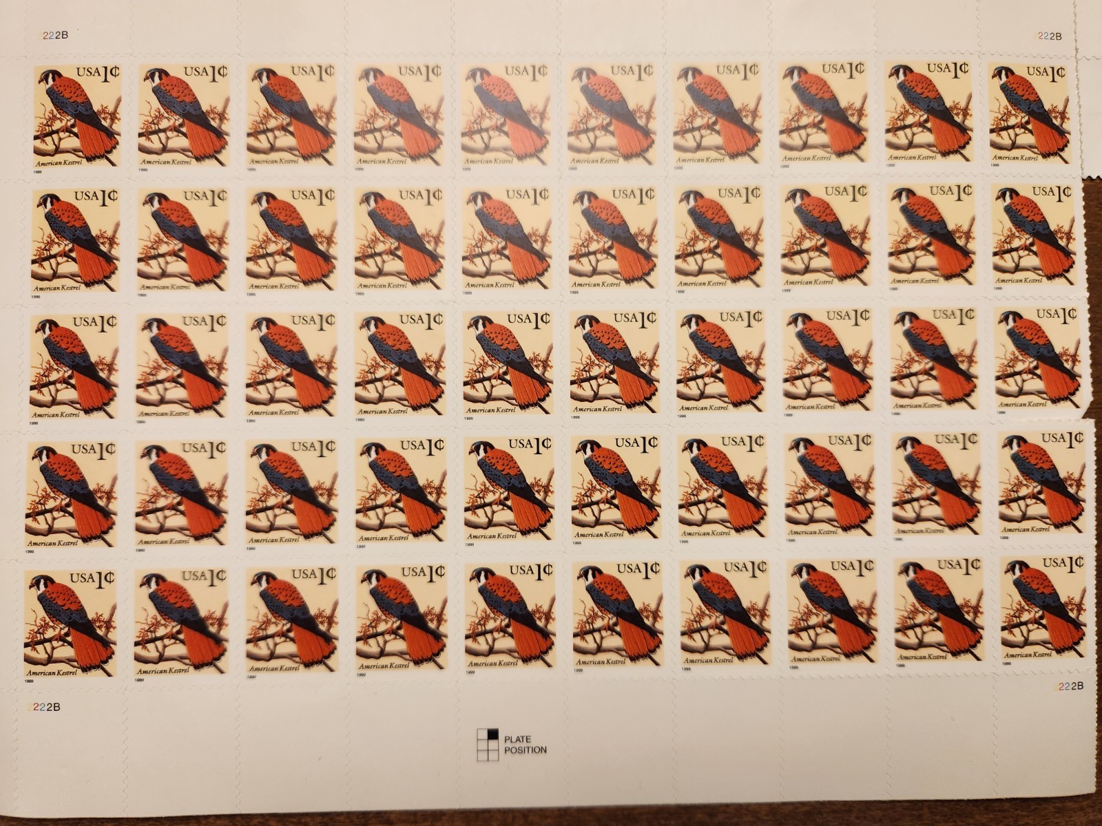 USPS Postage Stamp Mixed Lot American Kestrel Windmills Wonders Of Sea Unused
