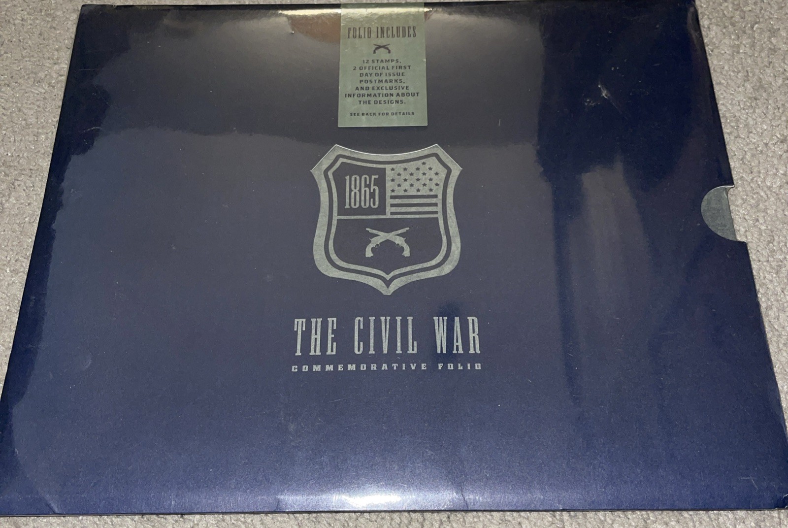 NEW USPS The Civil War: 1865 Commemorative Folio Fifth in Series, SEALED