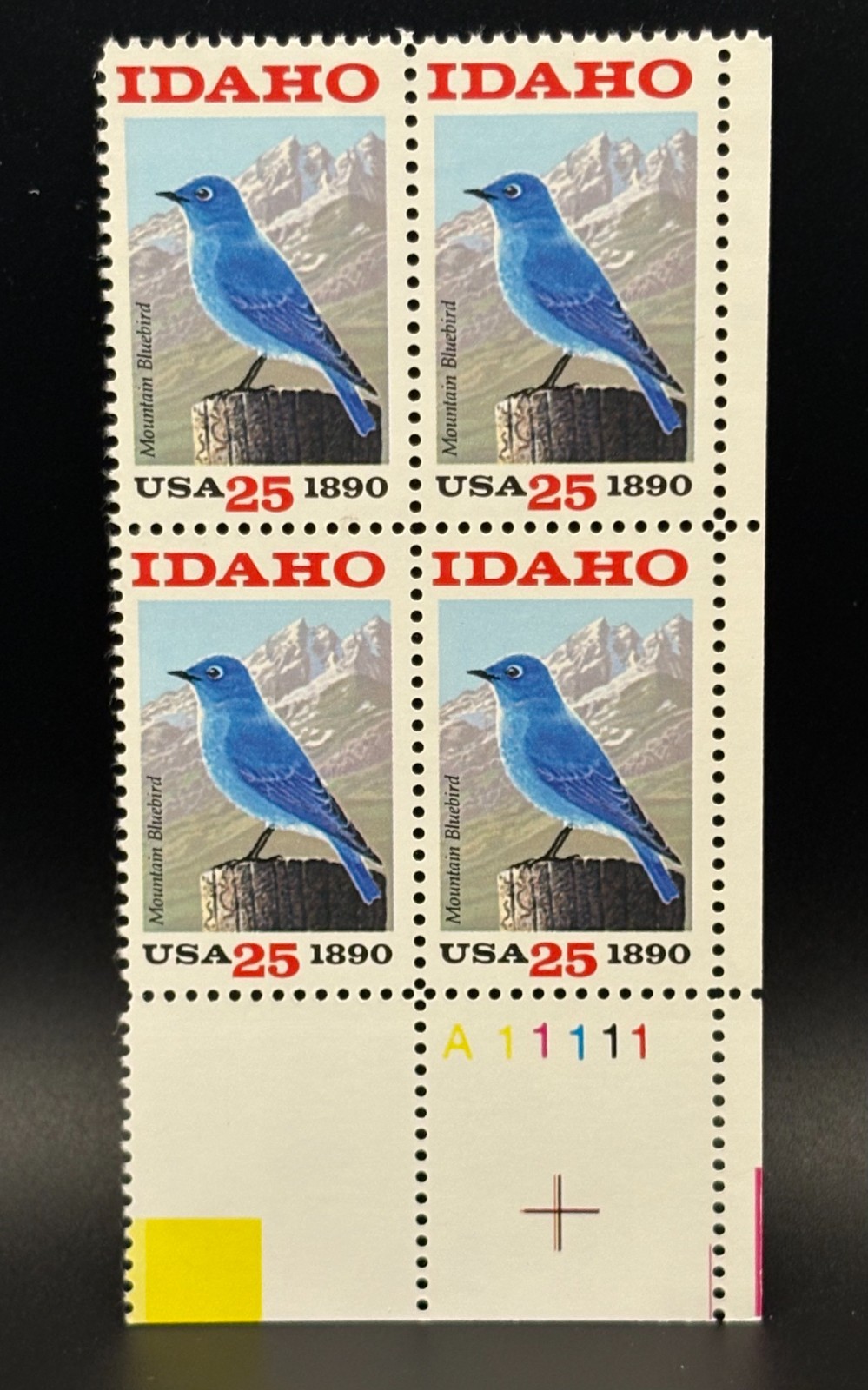 Multiple sets of Plate Block US Postage Stamps from the 90s (3)