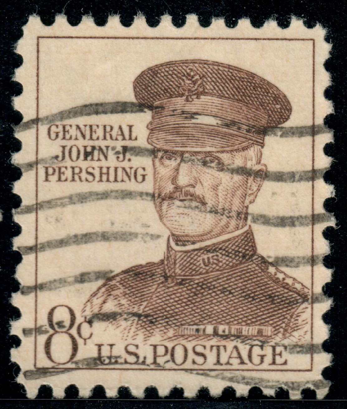 USA – 1954 – Liberty issue – General John Pershing – 8¢ – #3404