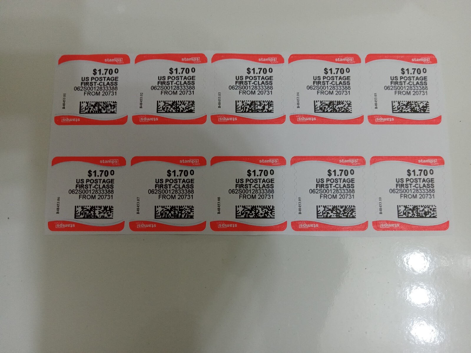 Discount Stamps Great Deals!!! 200 $1.70 Cent Stamps. Fastest Shipping!!!