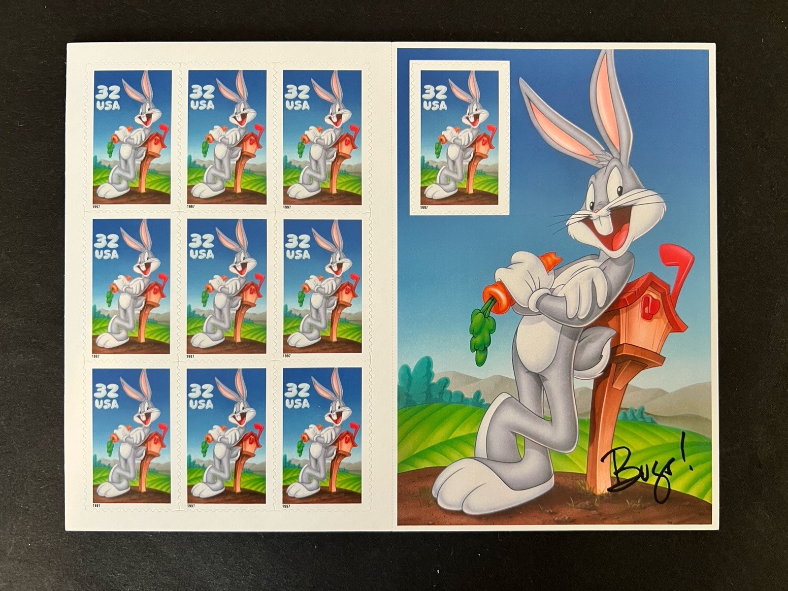 US Stamps 1997 Sc# 3137 32¢ Bugs Bunny