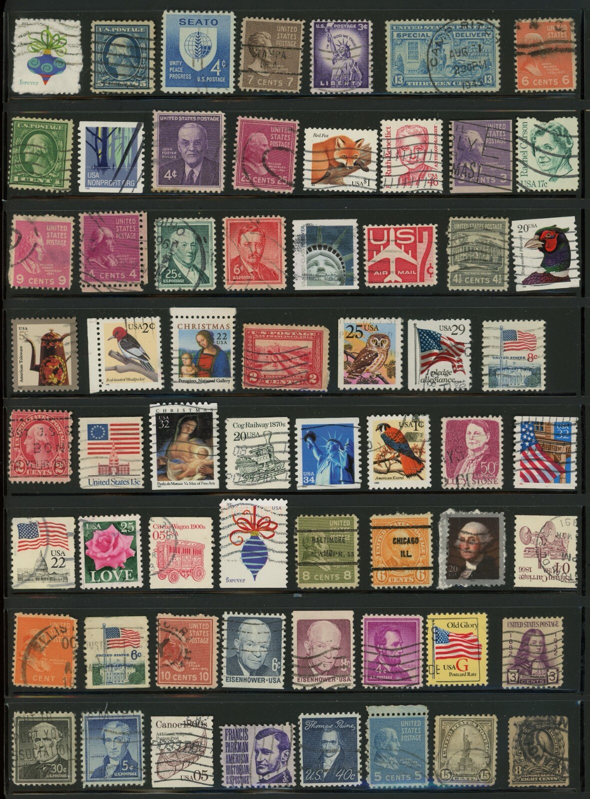 Stamps United States Lot of 300 #24421s