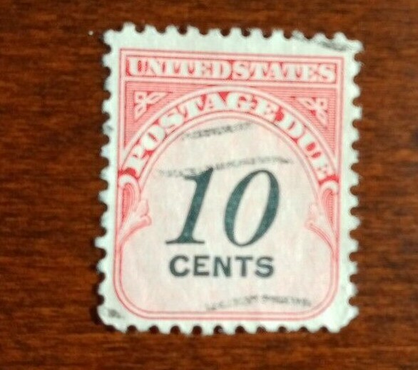 10 cent postage due stamp 1959 used