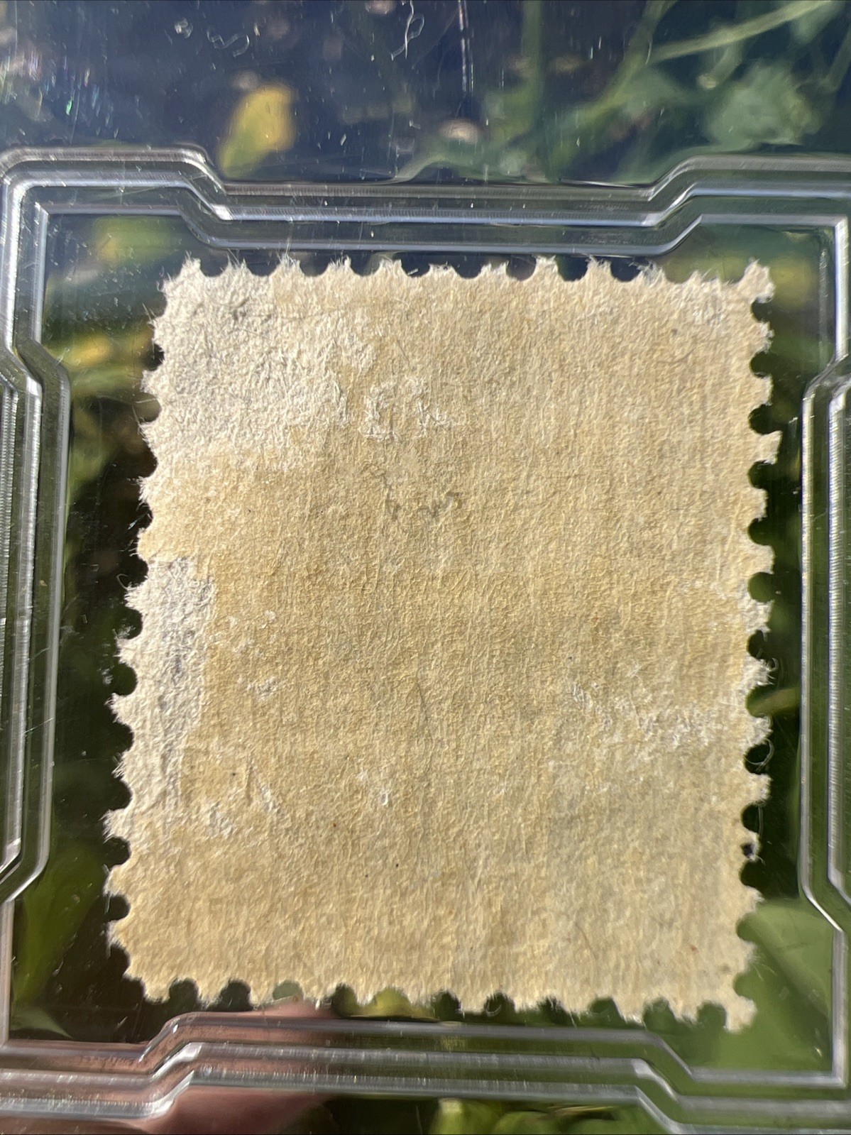 Rare Thomas Jefferson 3 Cent Violet Stamp Unprocessed on Envelope with case