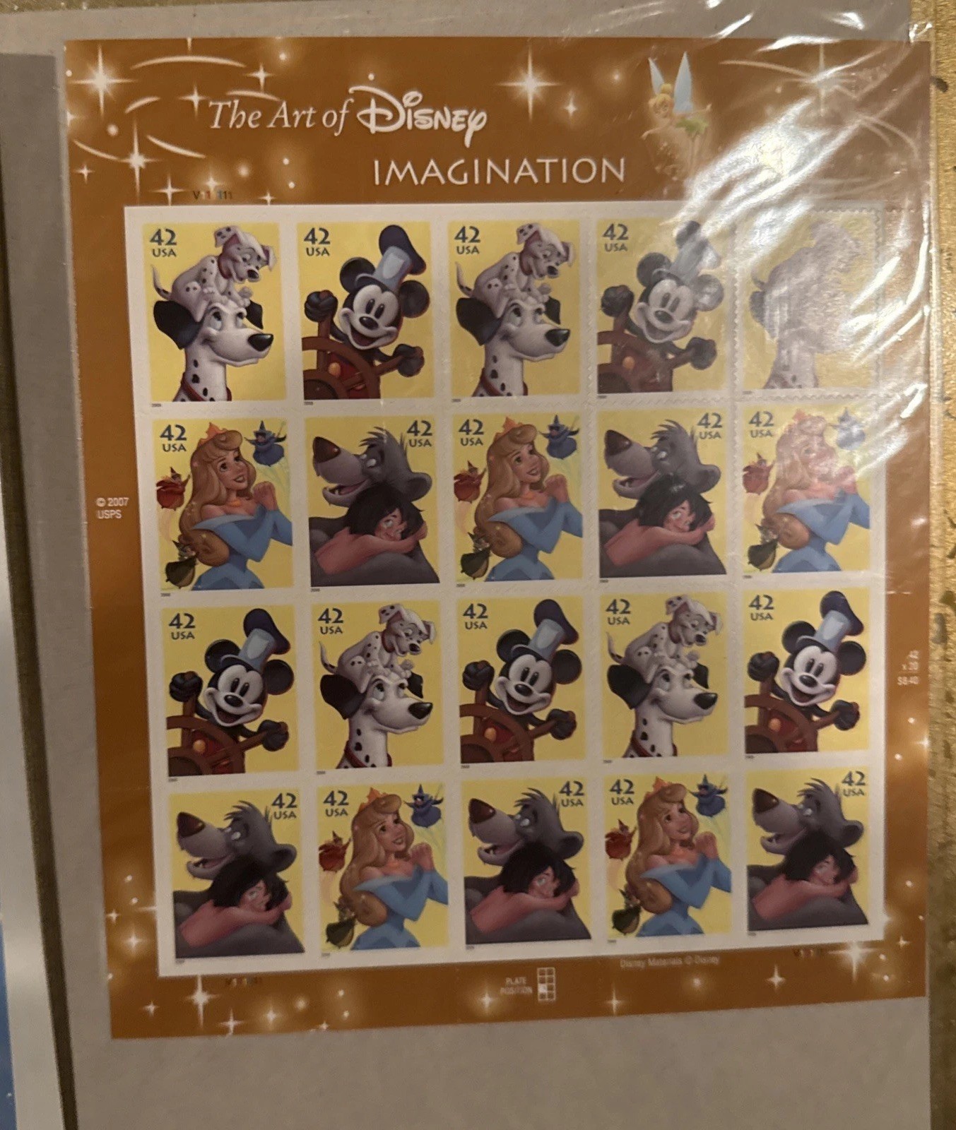 DISNEY STAMP LOT (37 Cents/42 Cents) – 2004/2005
