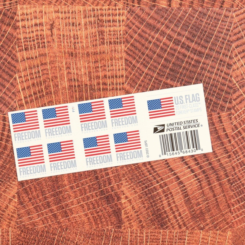 USPS First-Class Forever Postal Stamps – Book of 20 Stamps