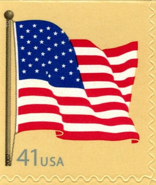 USA 2007 DEFINITIVE AMERICAN FLAG BOOKLET 20 STAMPS 41 CENT SCOTT 4191 MNH