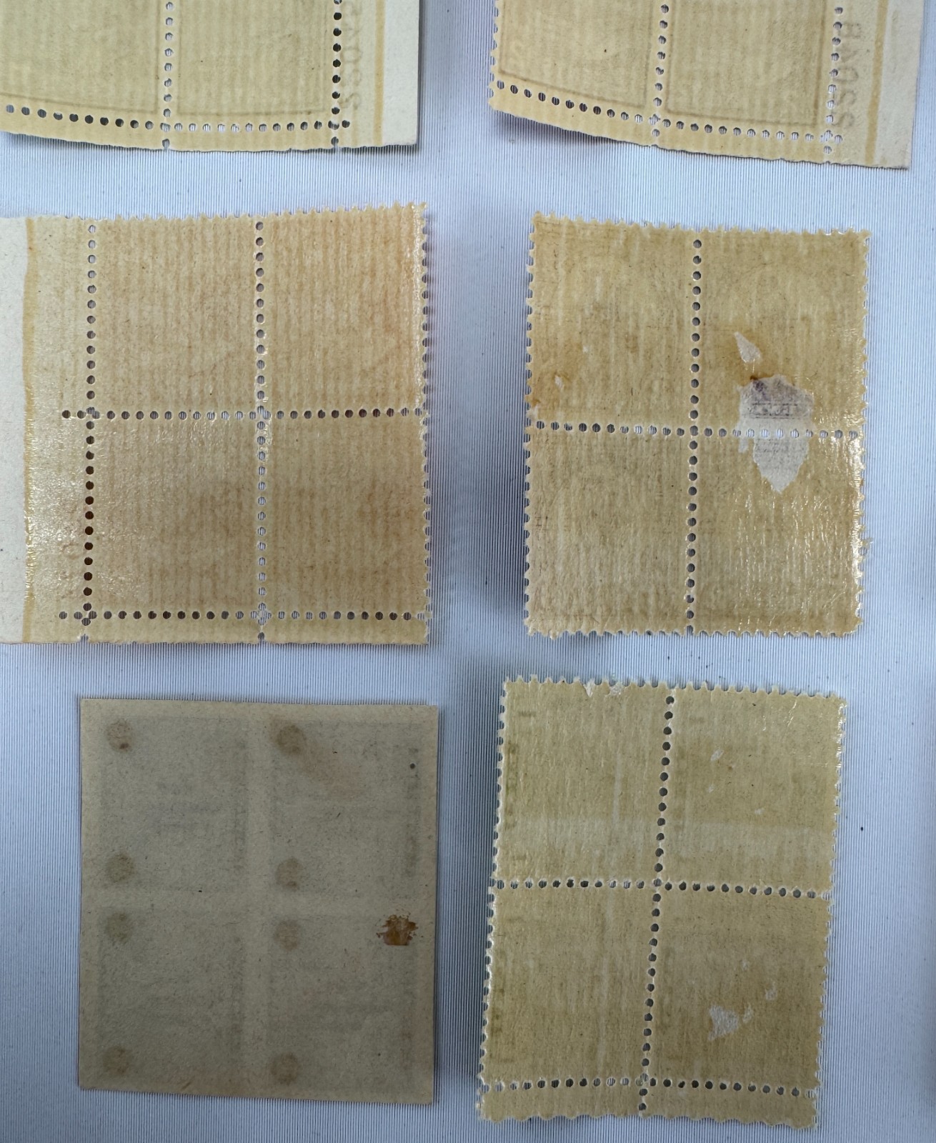 Vintage US Presidential and Commemorative Plate Block Collection 13 Mint Plate