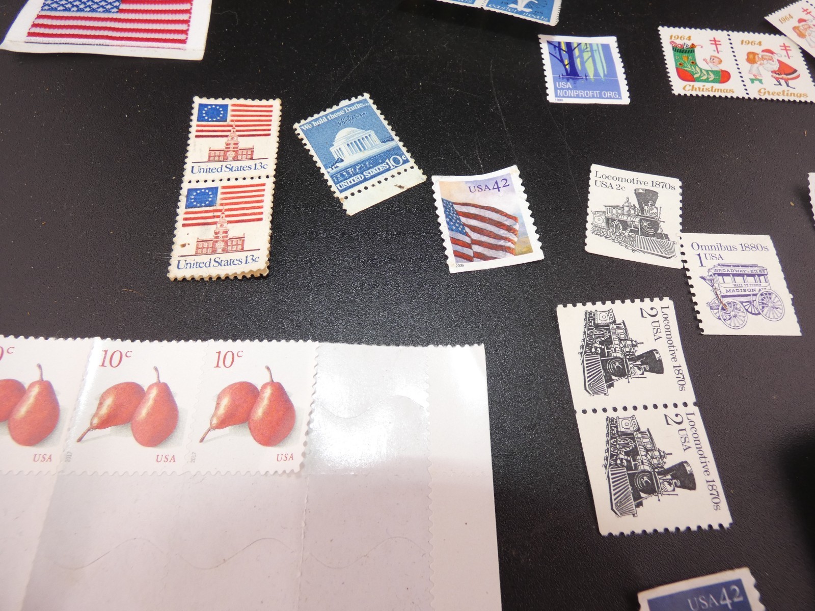 Lot of Unused Stamps Vintage U.S. Postage Stamps